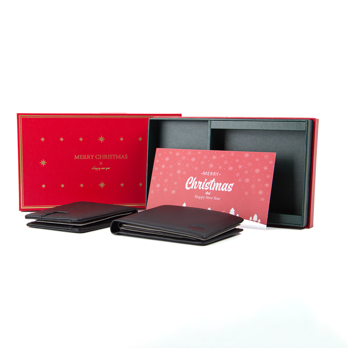 Customizable Wallet Gift Box And Greeting Card Set