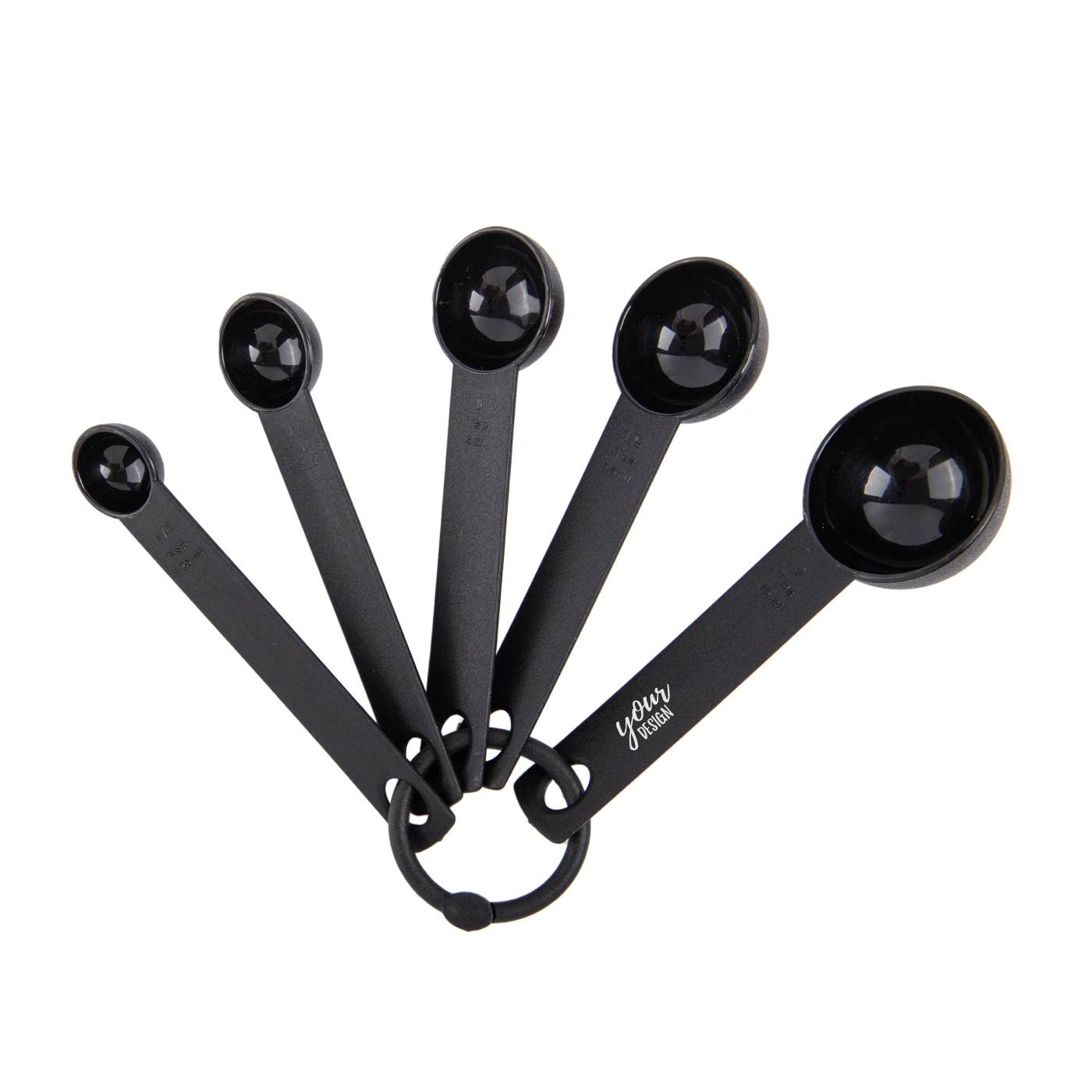 5 Pcs Plastic Measuring Spoon Set2