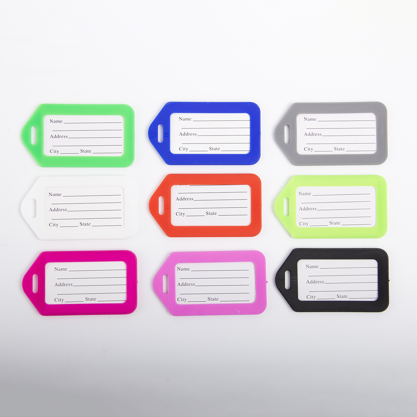 Customized PVC Luggage Tag3