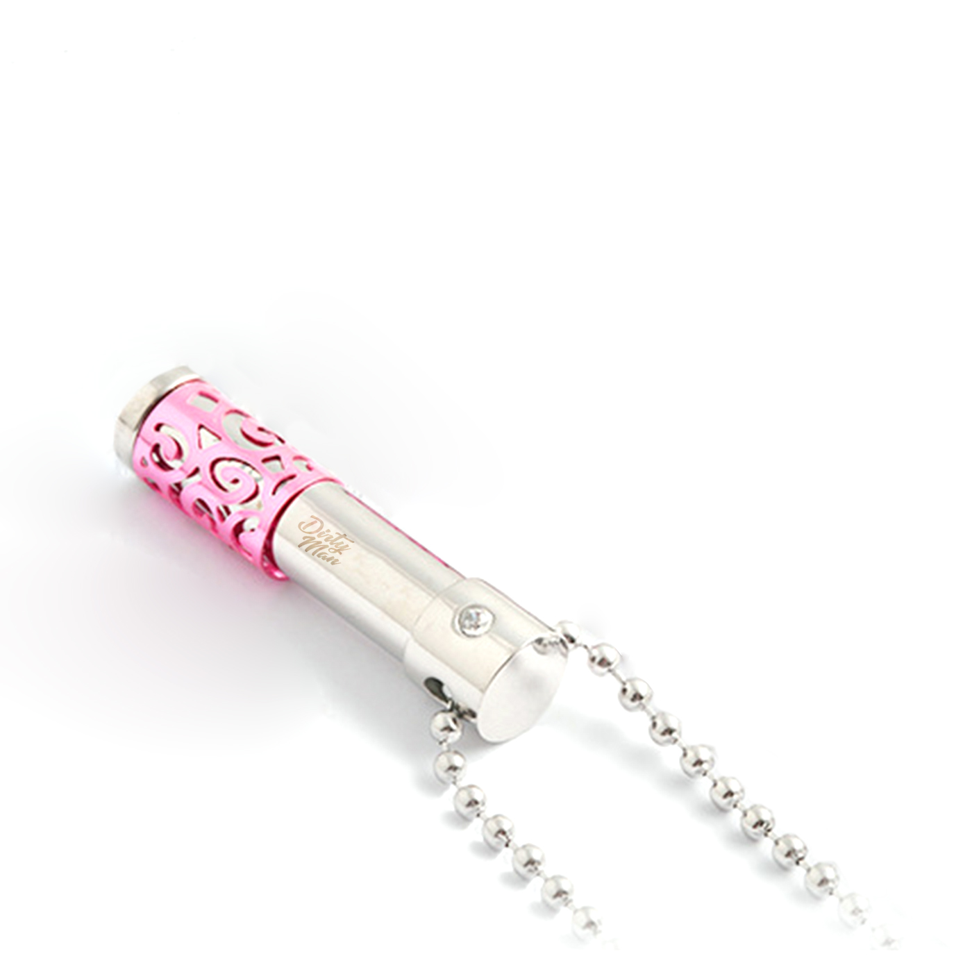 Perfume Bottle Pendant Necklace1