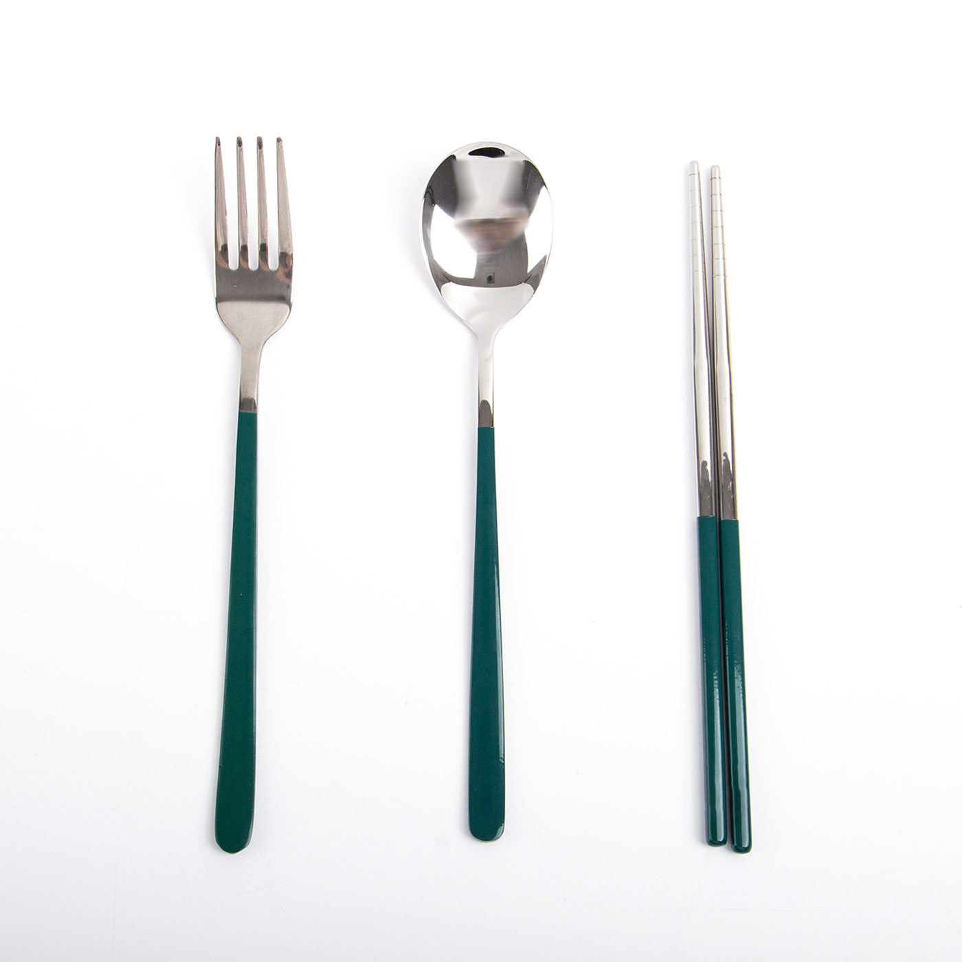 3Pcs Chopstick Fork Spoon Set2