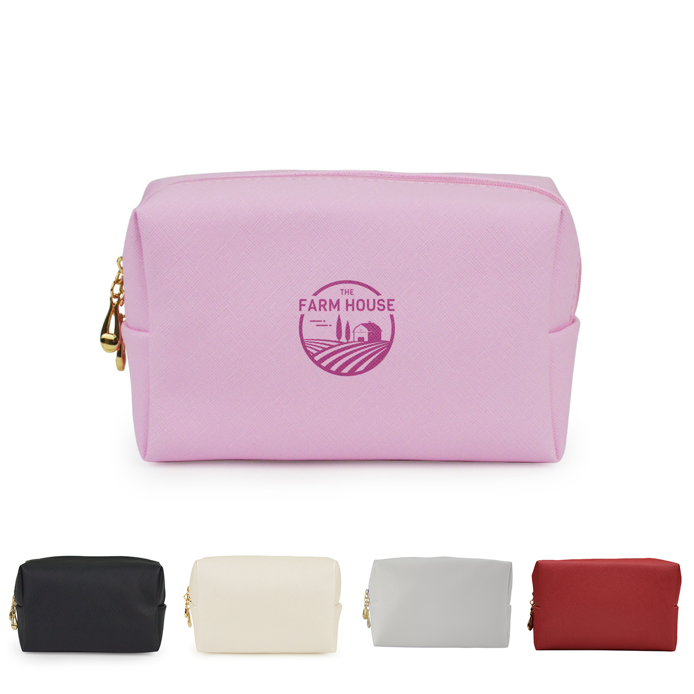 Portable Square Waterproof Cosmetic Bag