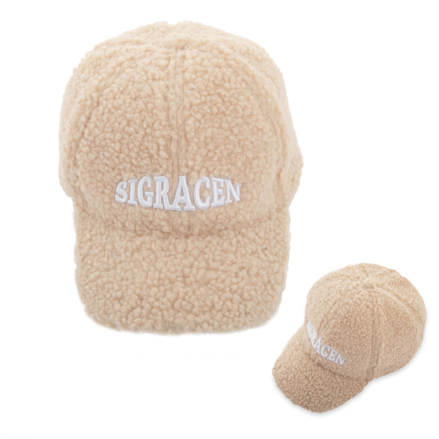 Personalized Lamb Wool Baseball Cap