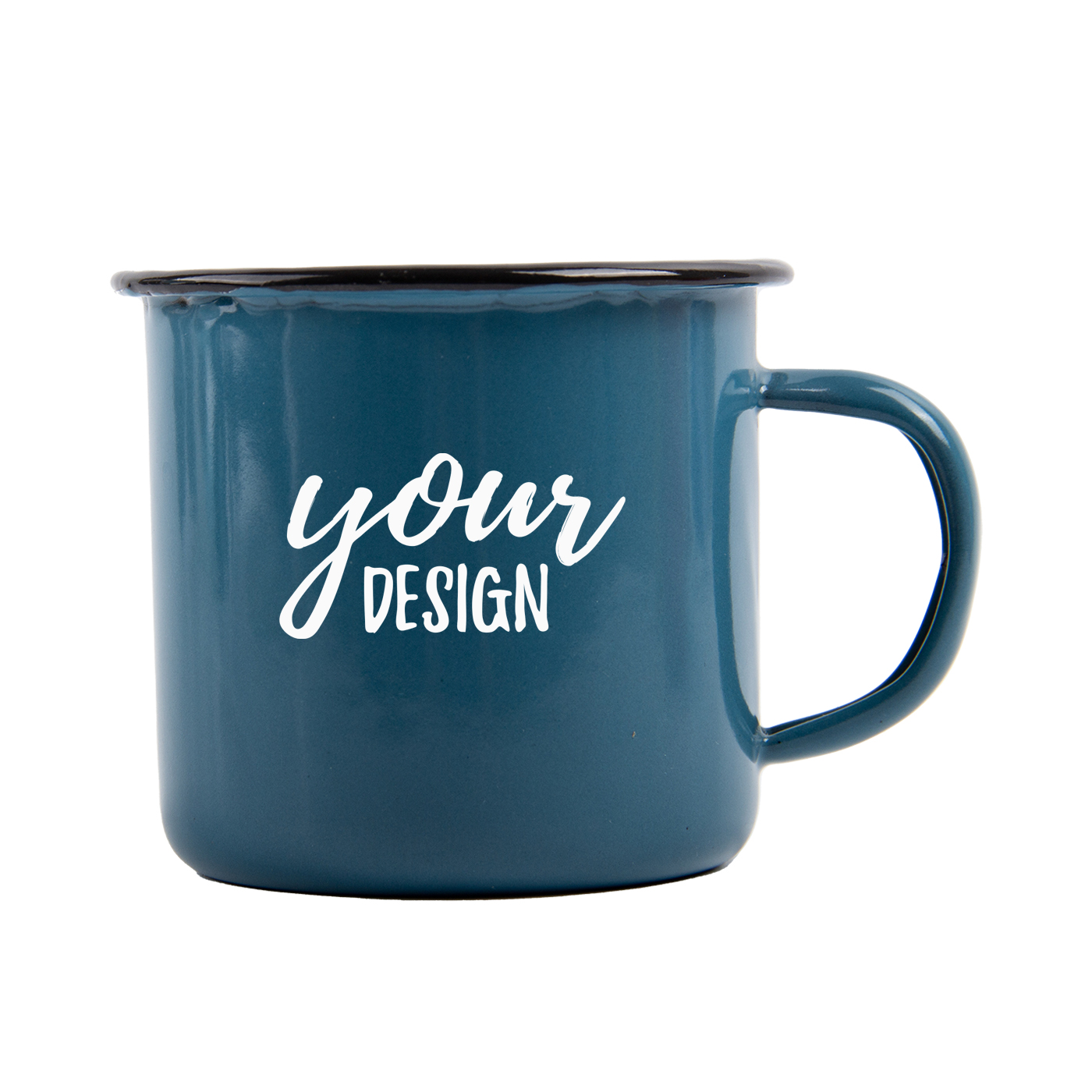 Personalized 12 oz. Enamel Camping Mug1