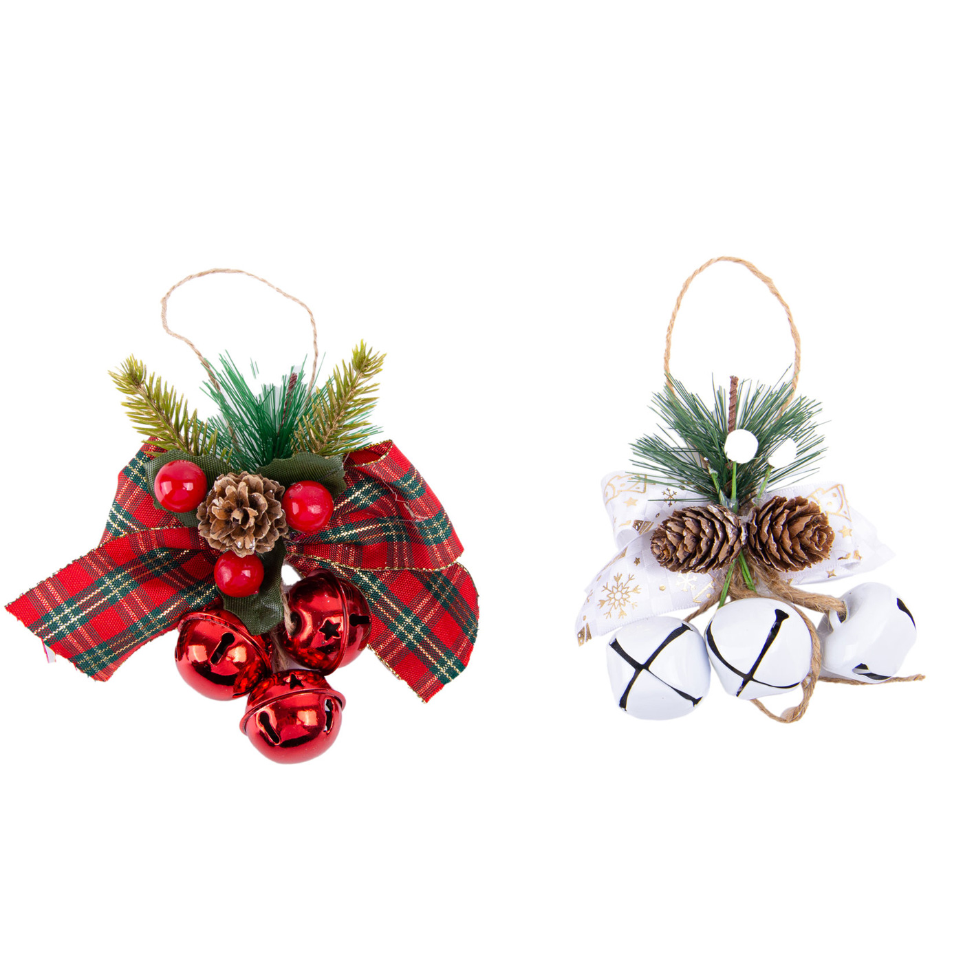 Bow Bell Pendant Christmas Ornament