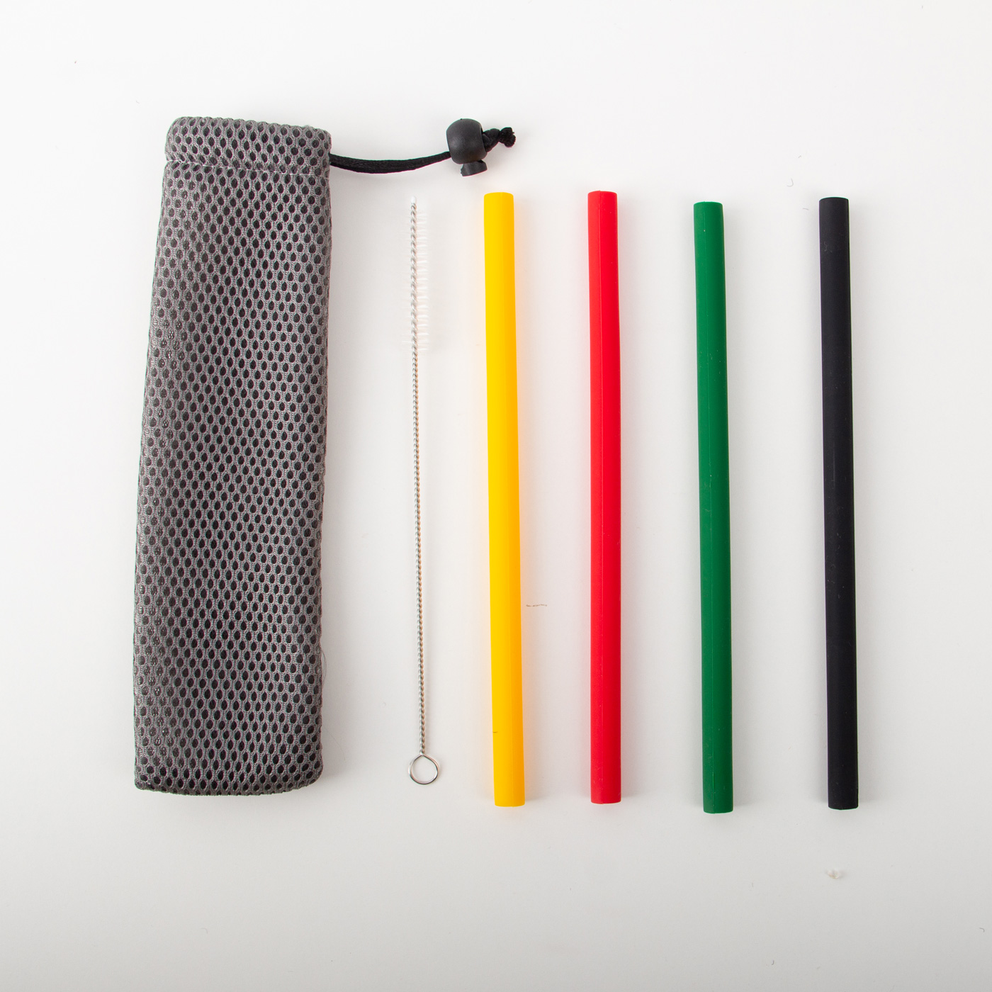 Promotional Silicone Straw Set With Pouch3