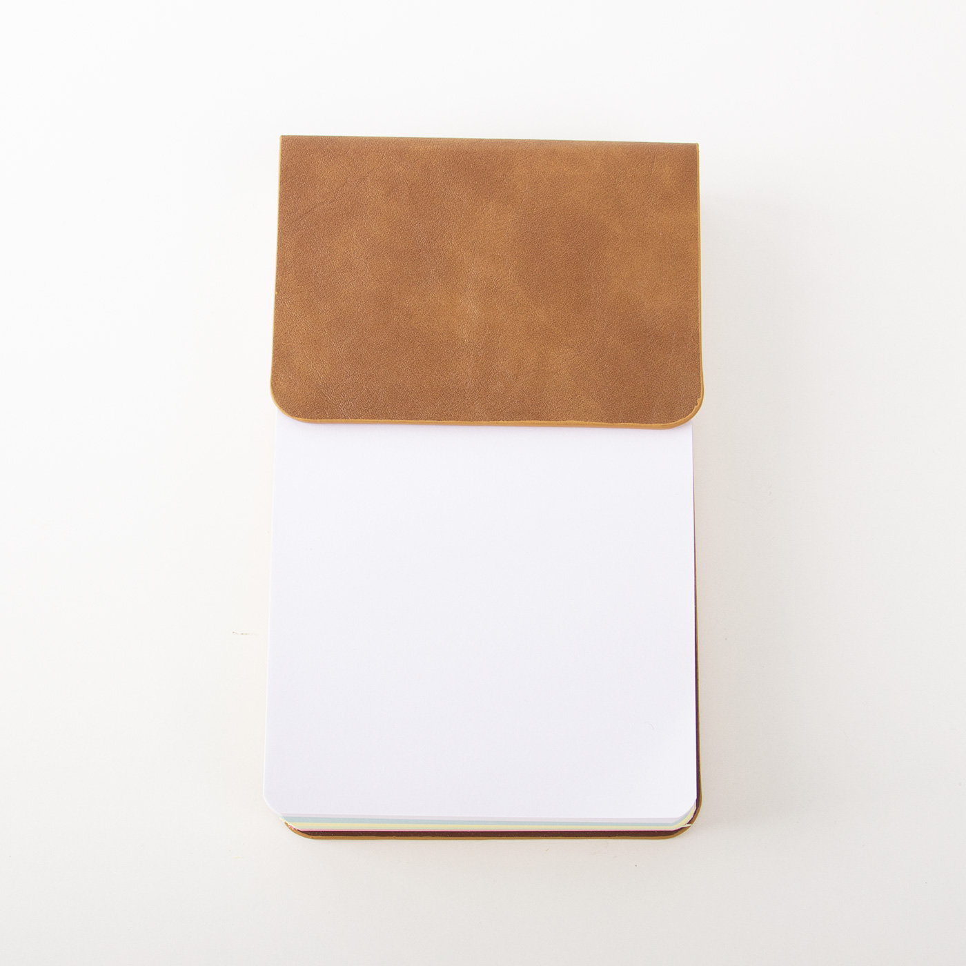 PU Leather Cover Memo Pad With Sticky Flags4