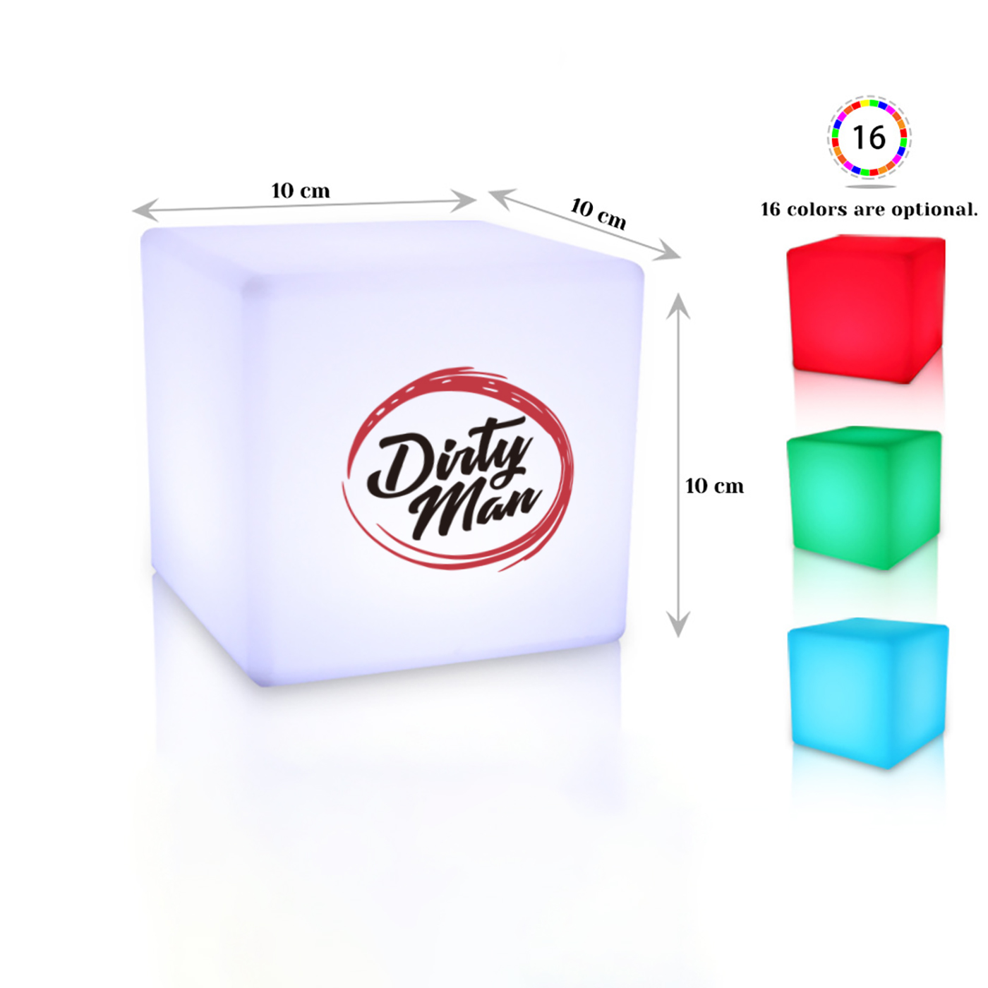 Custom Glow Cube With Remote Control