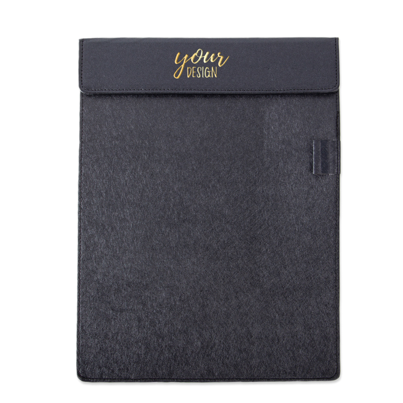 Custom Leather Writing Clipboard With Pen Holder1