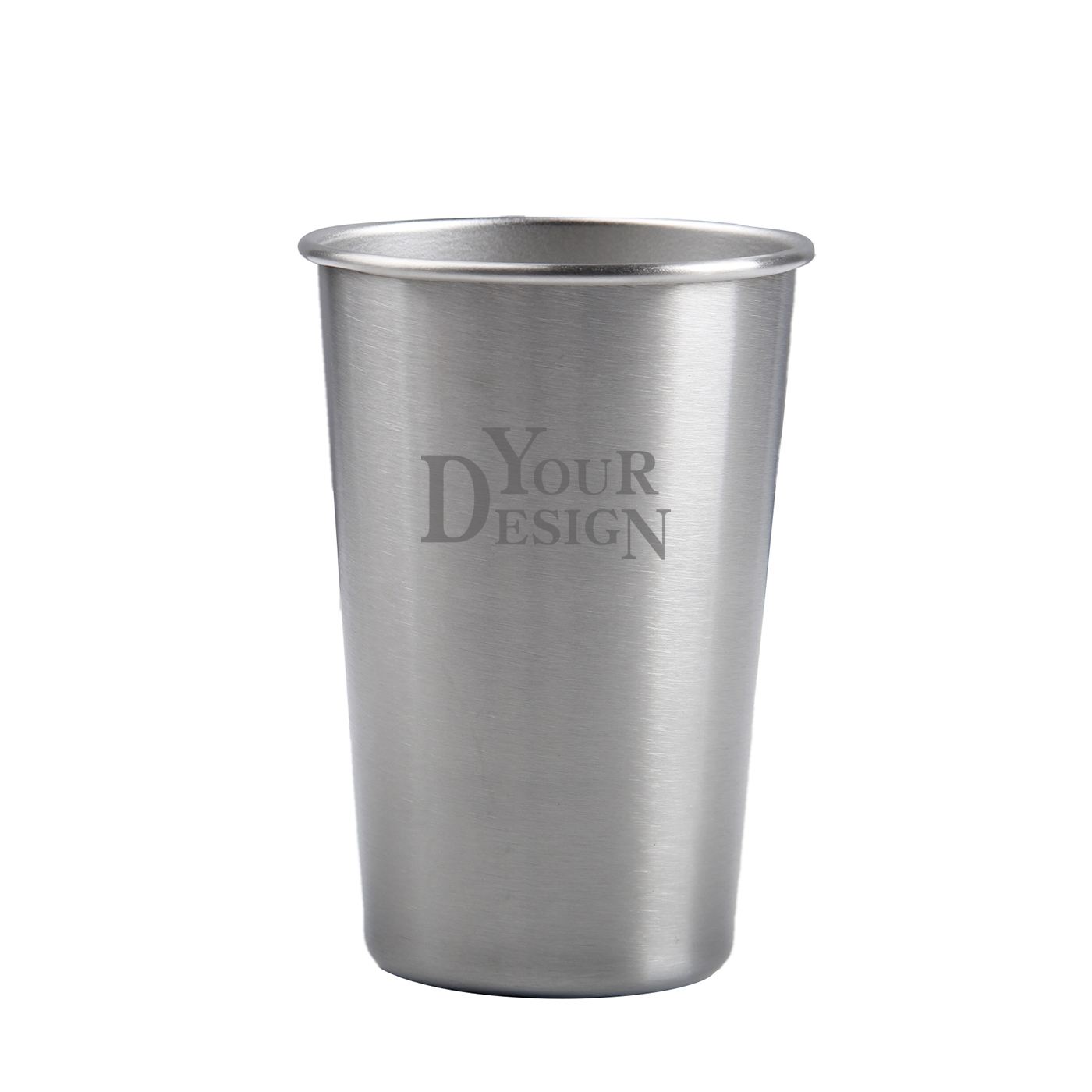 Printed 10 oz. Stainless Steel Pint Cup1
