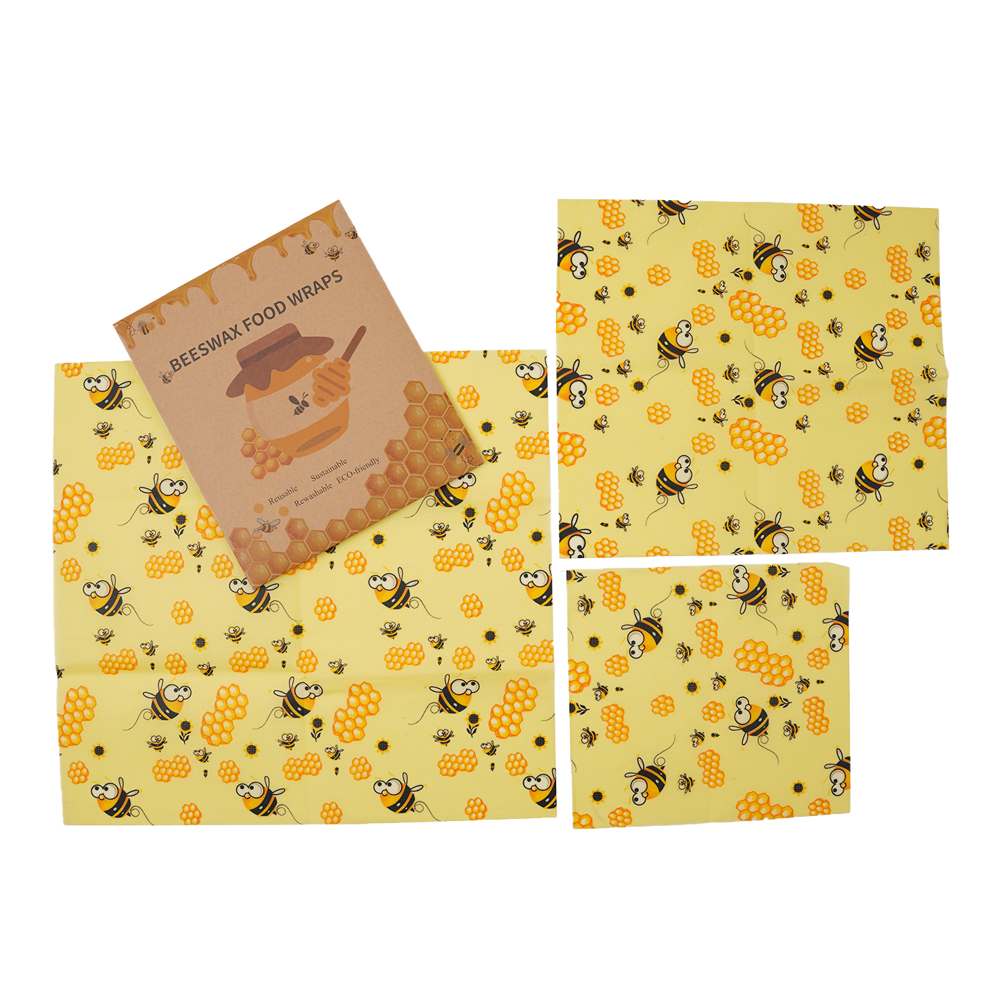 3 Pack Food Beeswax Cloth2