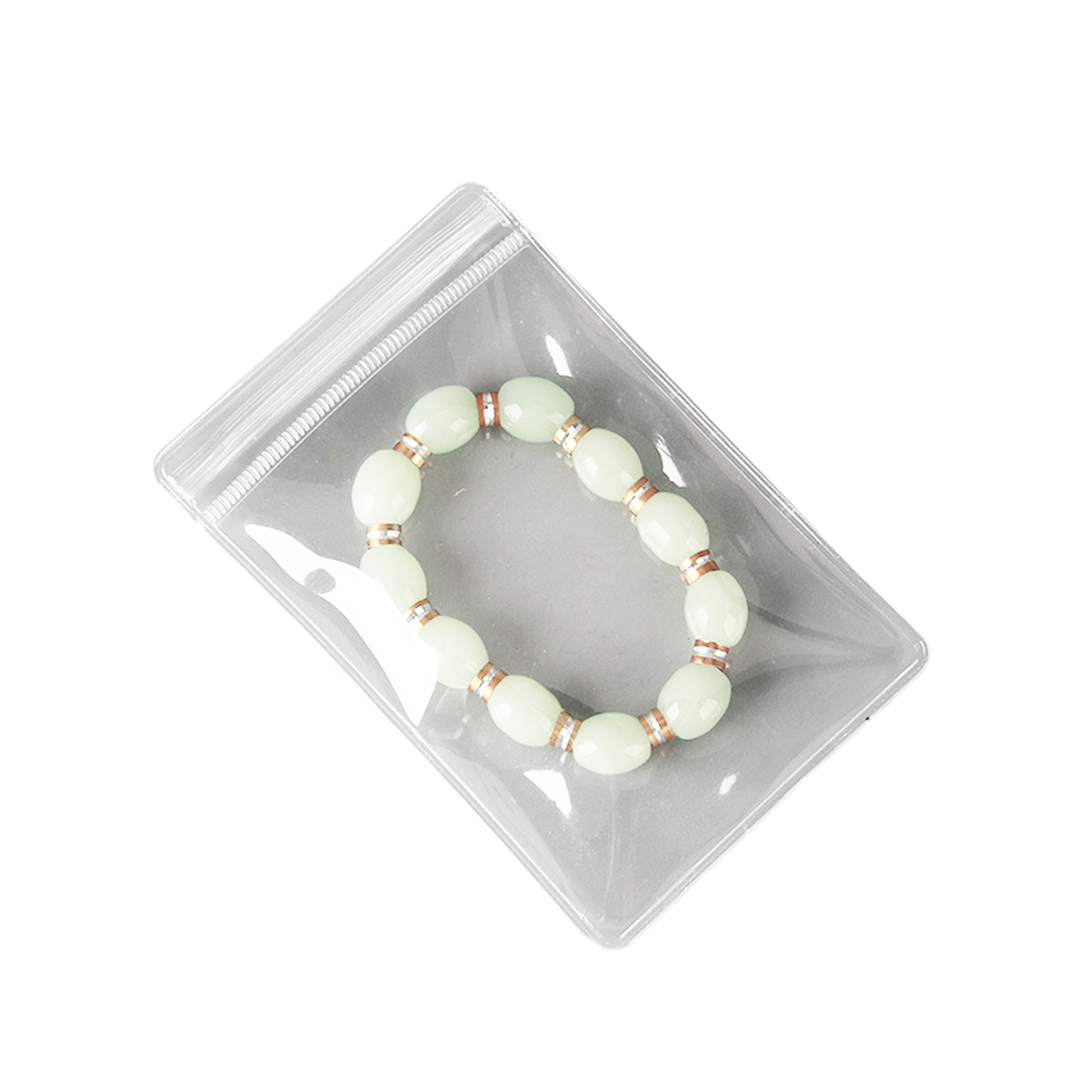 Clear PVC Jewelry Seal Bag
