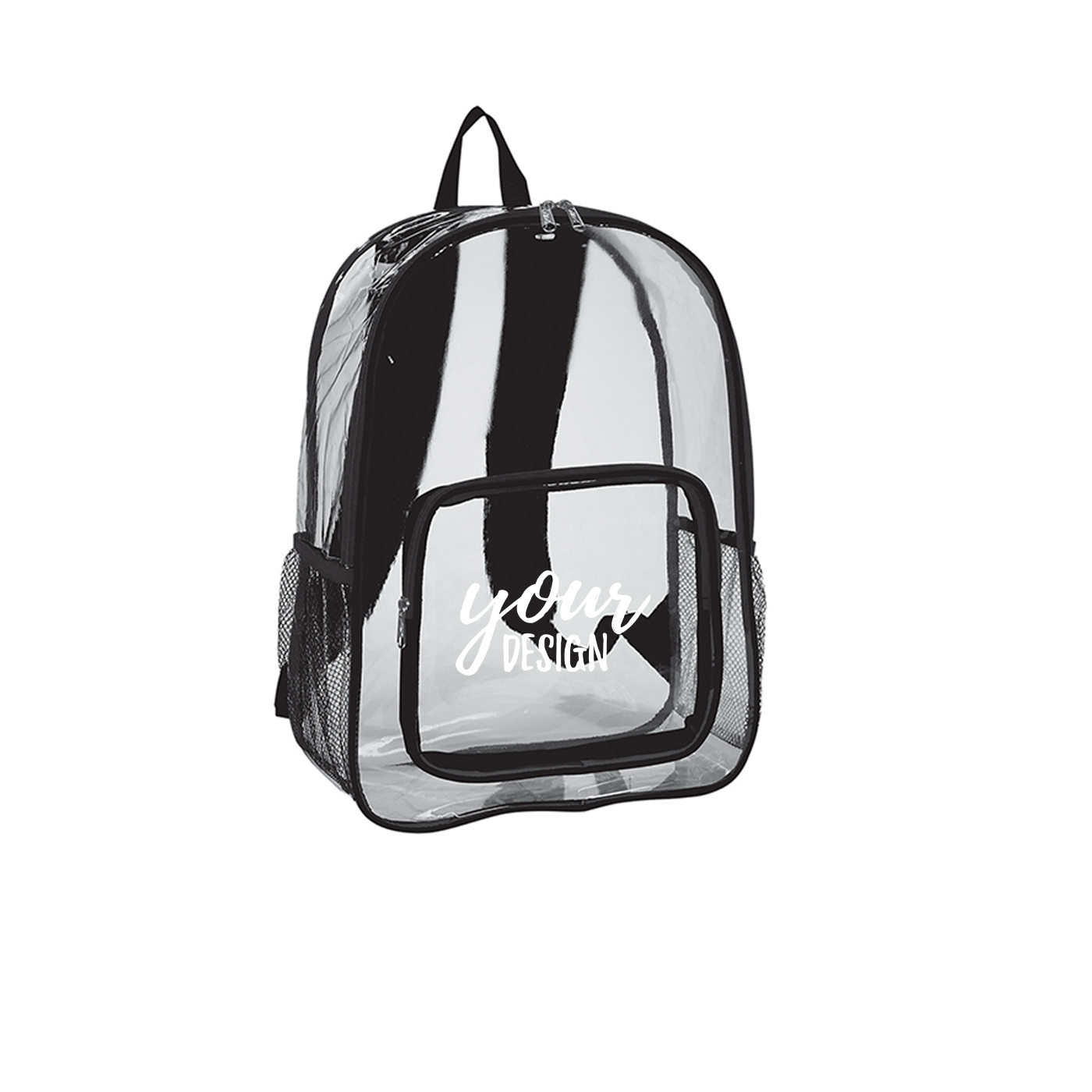 Heavy Duty Clear School Bag1
