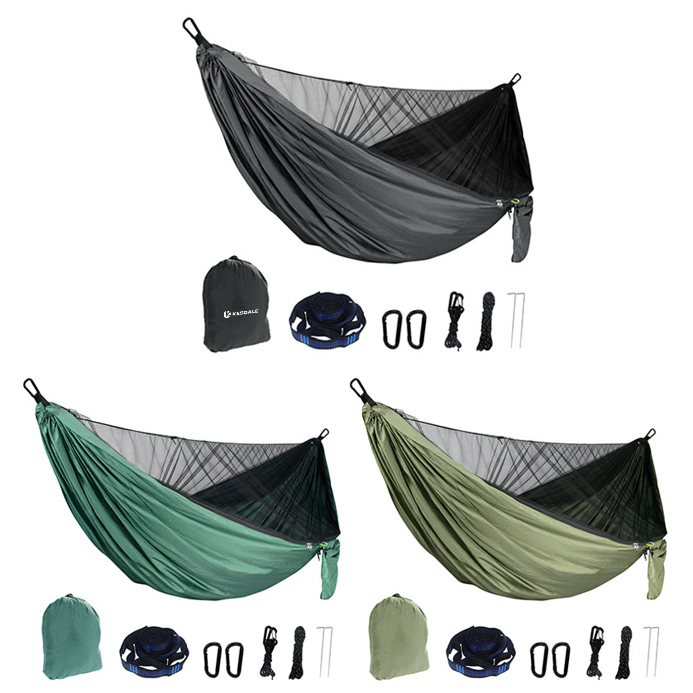 Camping Hammock With Mosquito Net