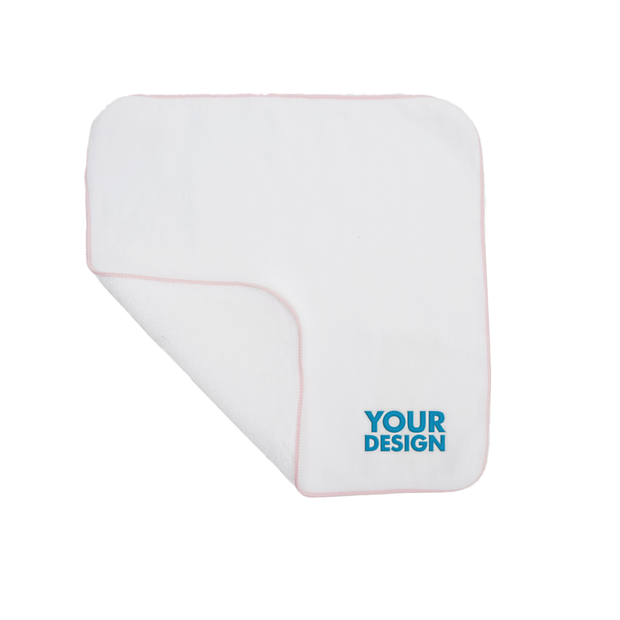 Embroidered Cotton Square Towel