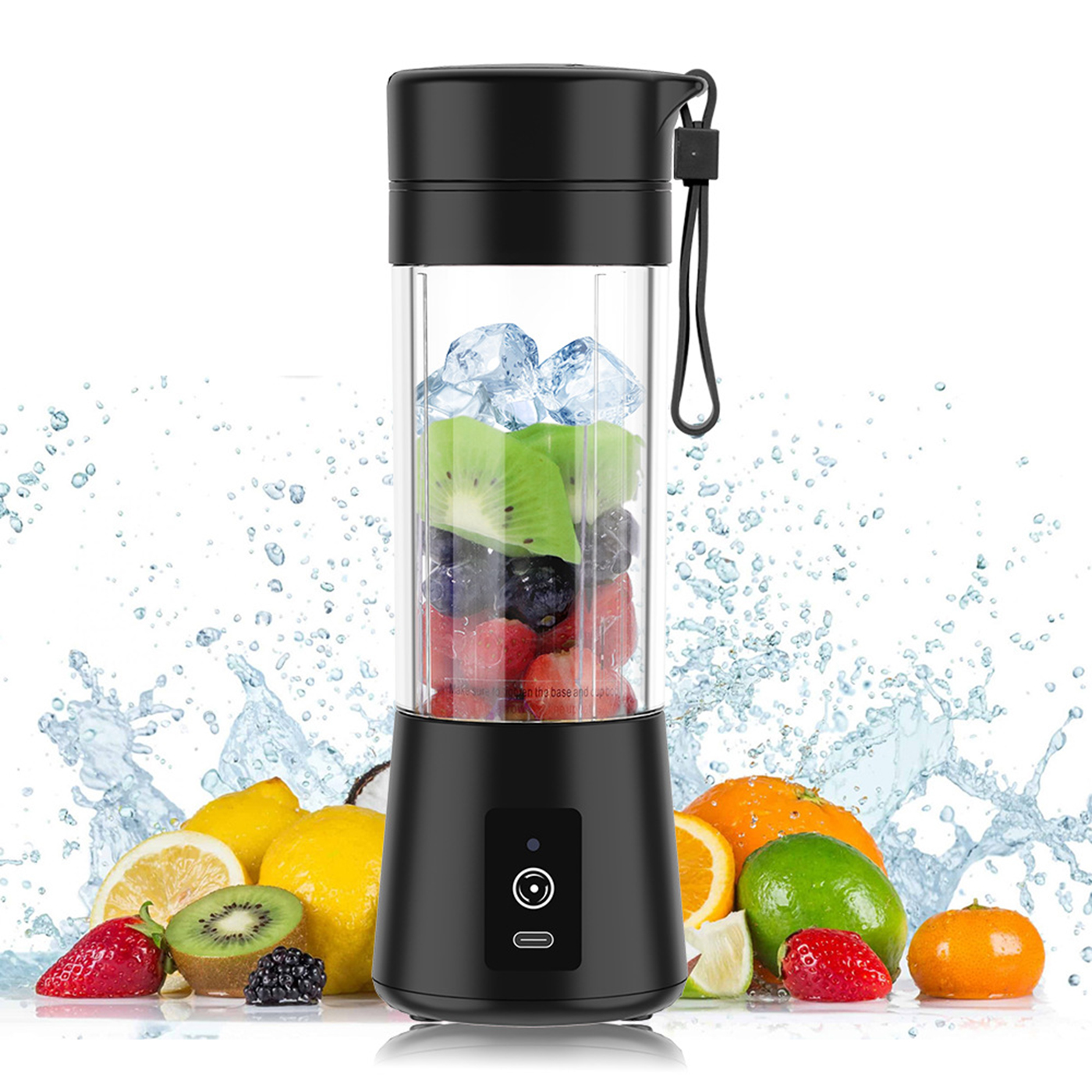 Mini Handheld Electric Juicer Blender1