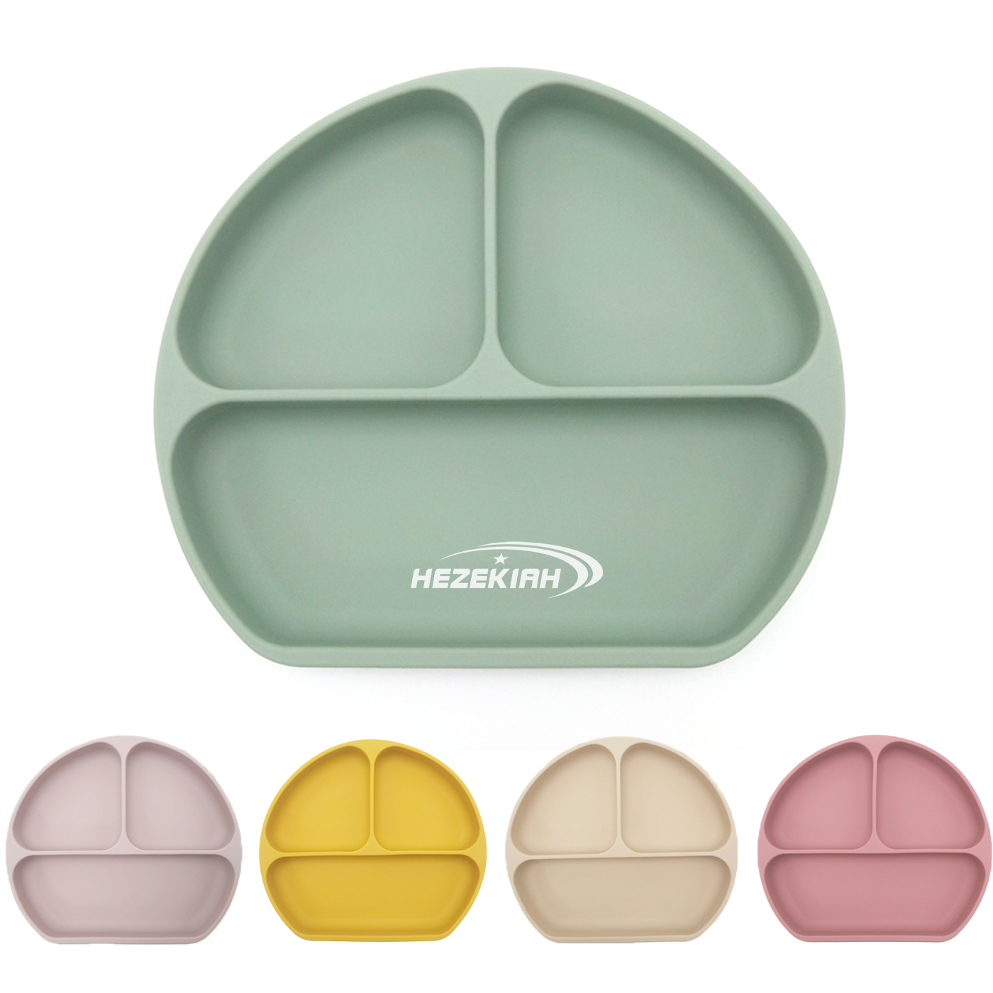 Silicone Baby Feeding Plate