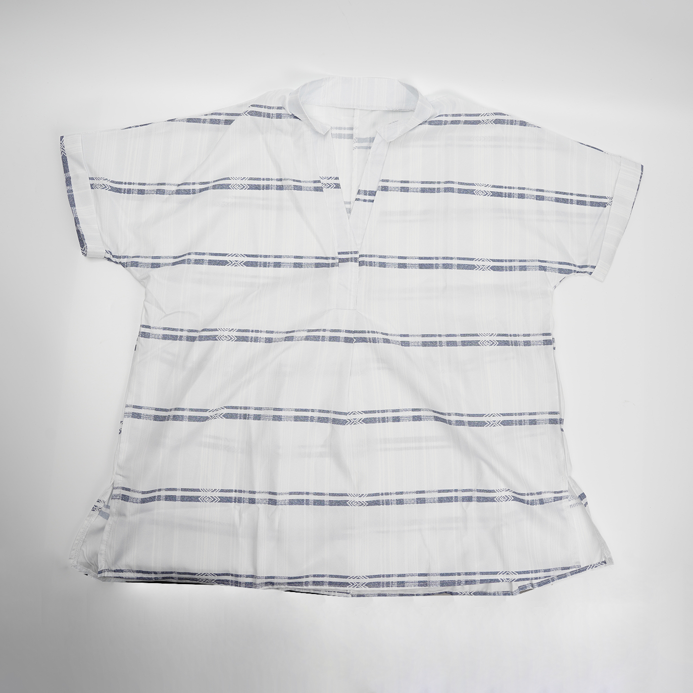 Women Short Sleeve V Neck Shirt3