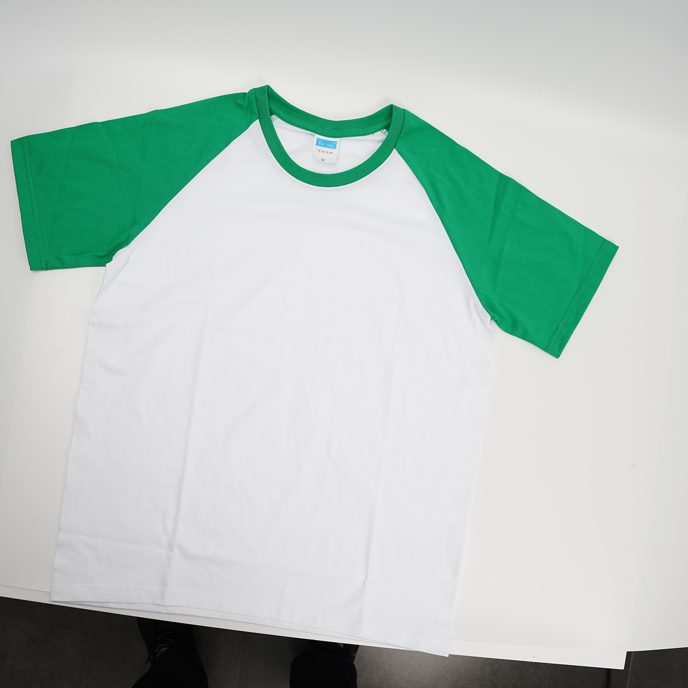 Kid's Round Neck Color Block T Shirt2
