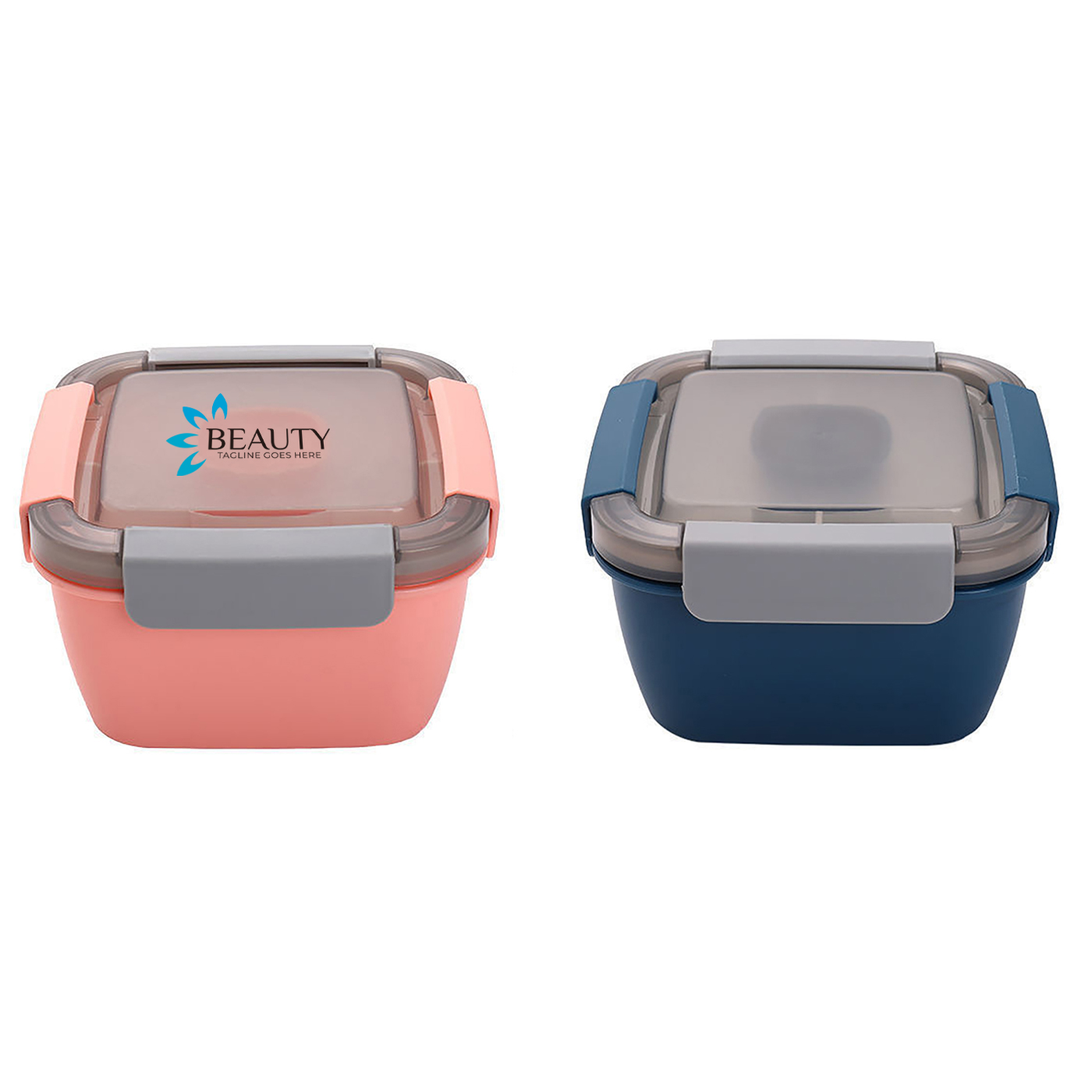 50 oz. Lunch Container With Salad Bowl1