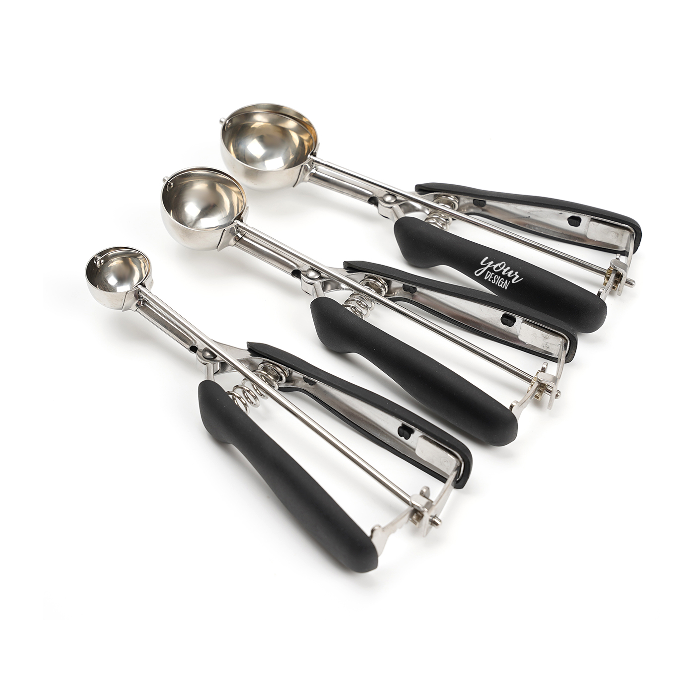 3 Pcs Multifunctional Stainless Steel Ice Cream Scoop1