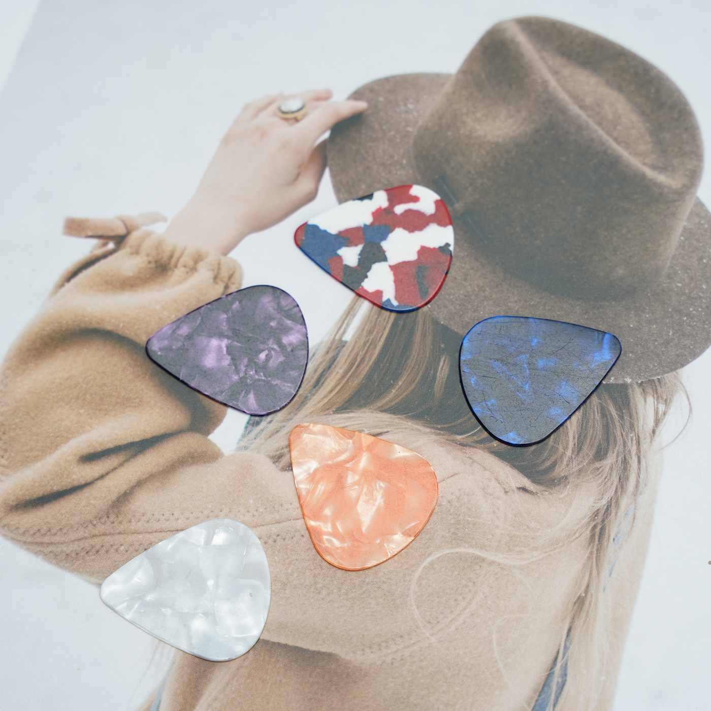Celluloid Guitar Pick2