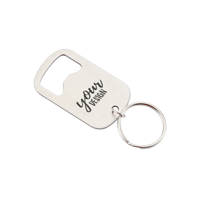 Custom Stainless Steel Bottle Opener Keychain2