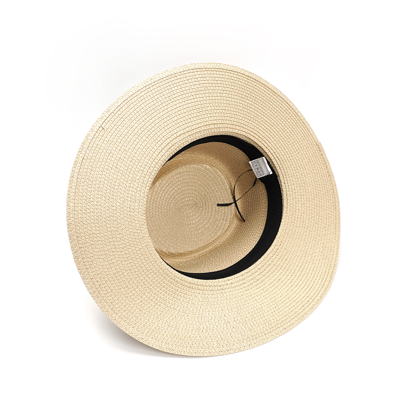 Bamboo Fiber Wide Brim Panama Straw Hat2