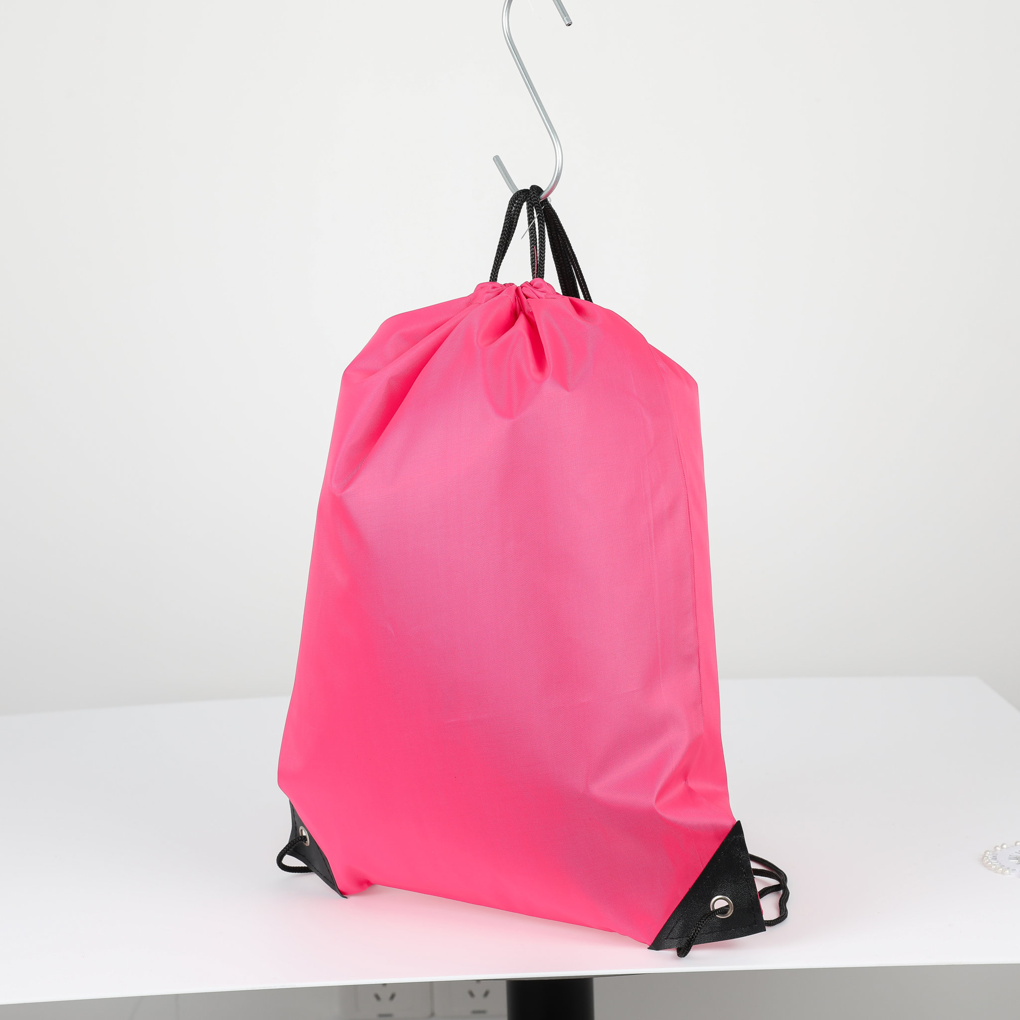 Customized Polyester Drawstring Backpack3