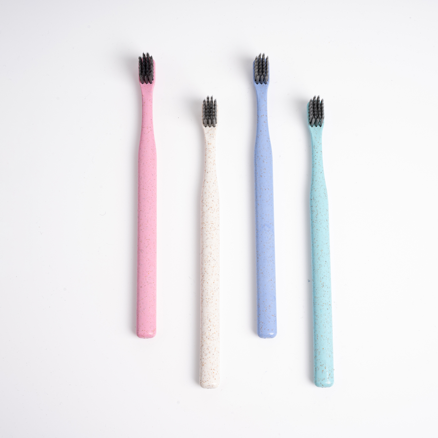 4 Pcs Wheat Straw Toothbrush2
