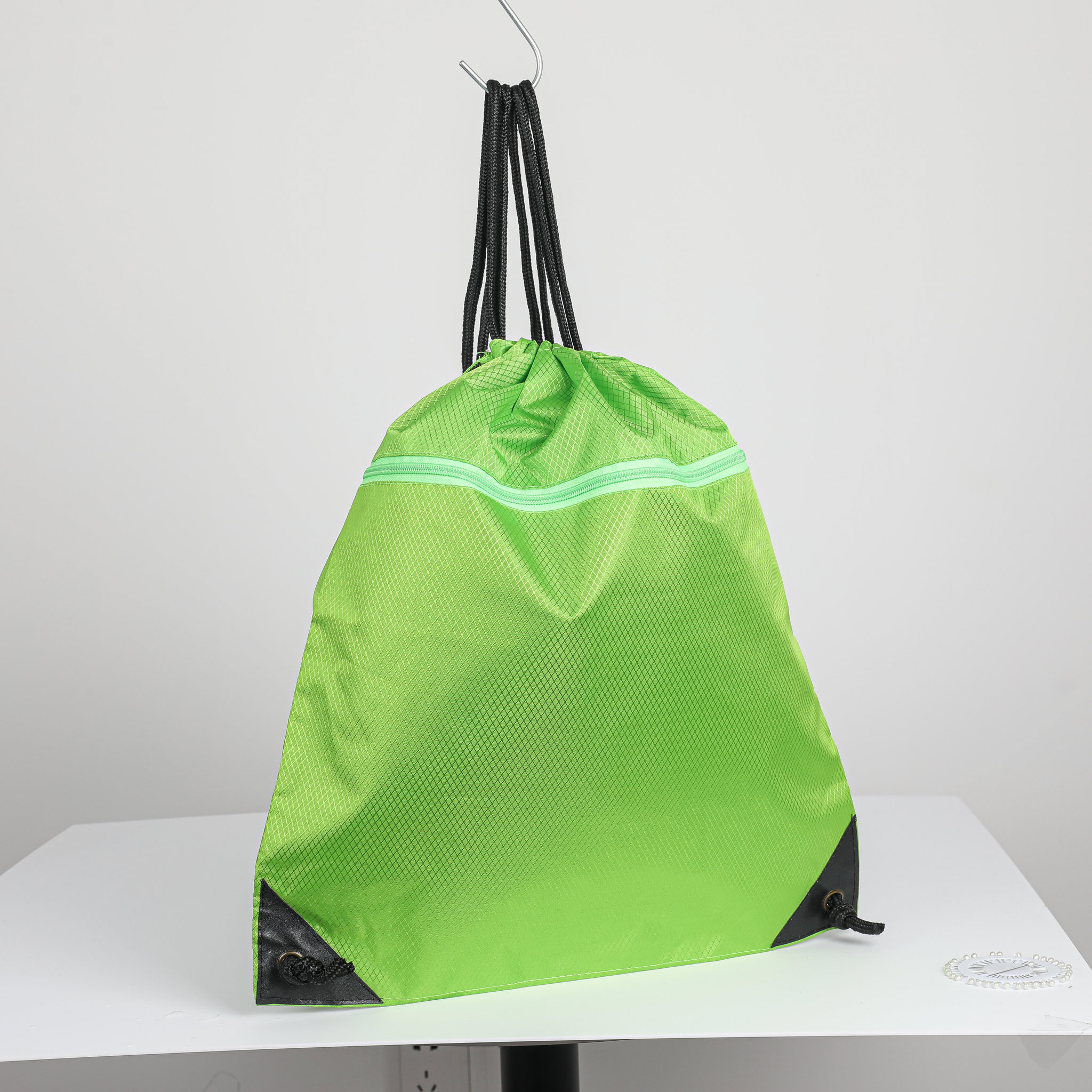 Nylon Drawstring Backpack With Printing4