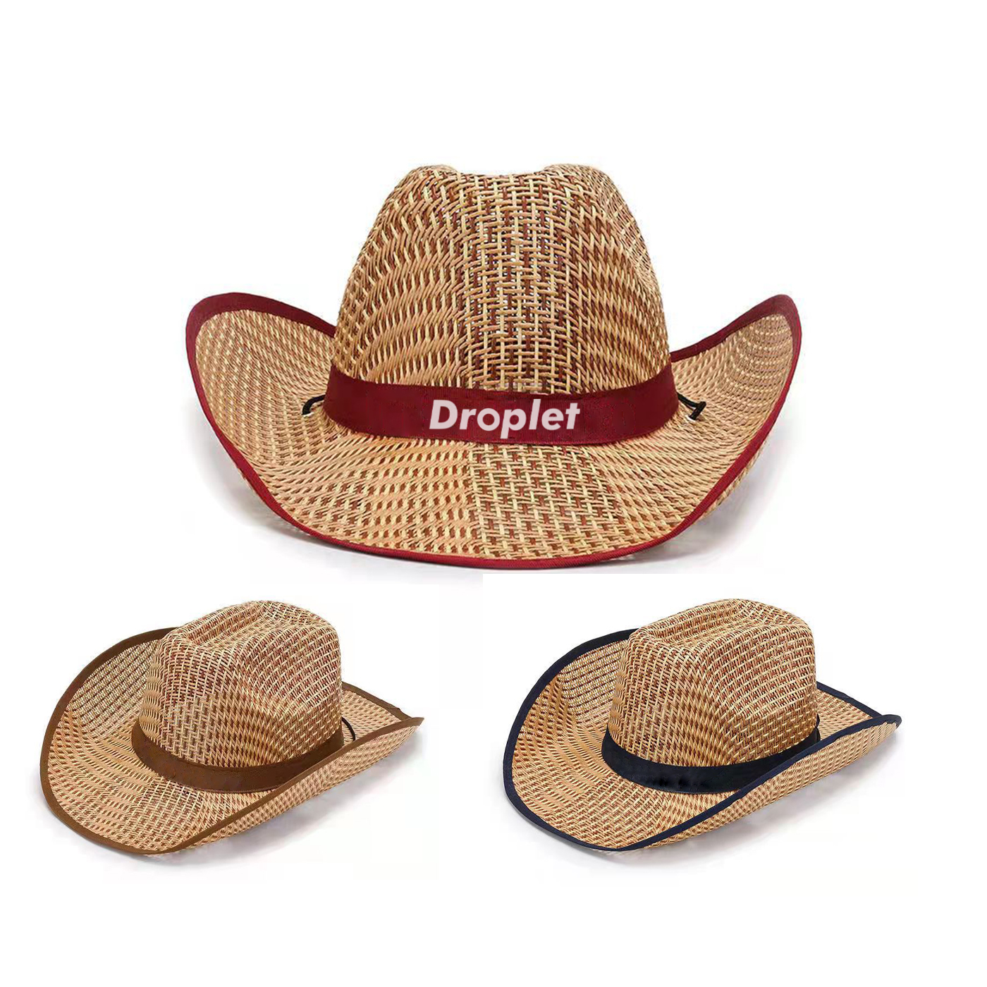 Custom Shapeable Cowboy Straw Hat | HtPrem