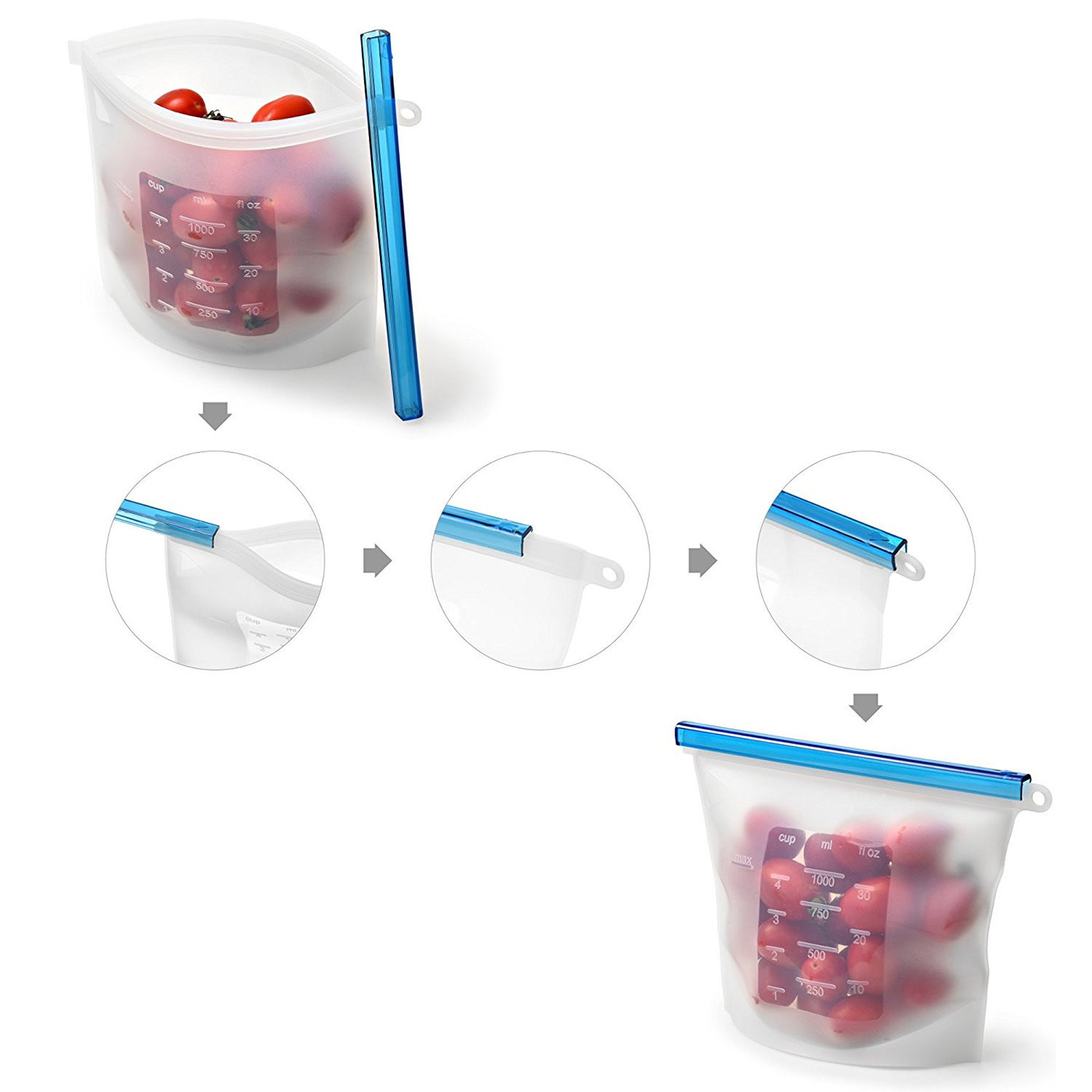 Food Grade Silicone Storage Bag1
