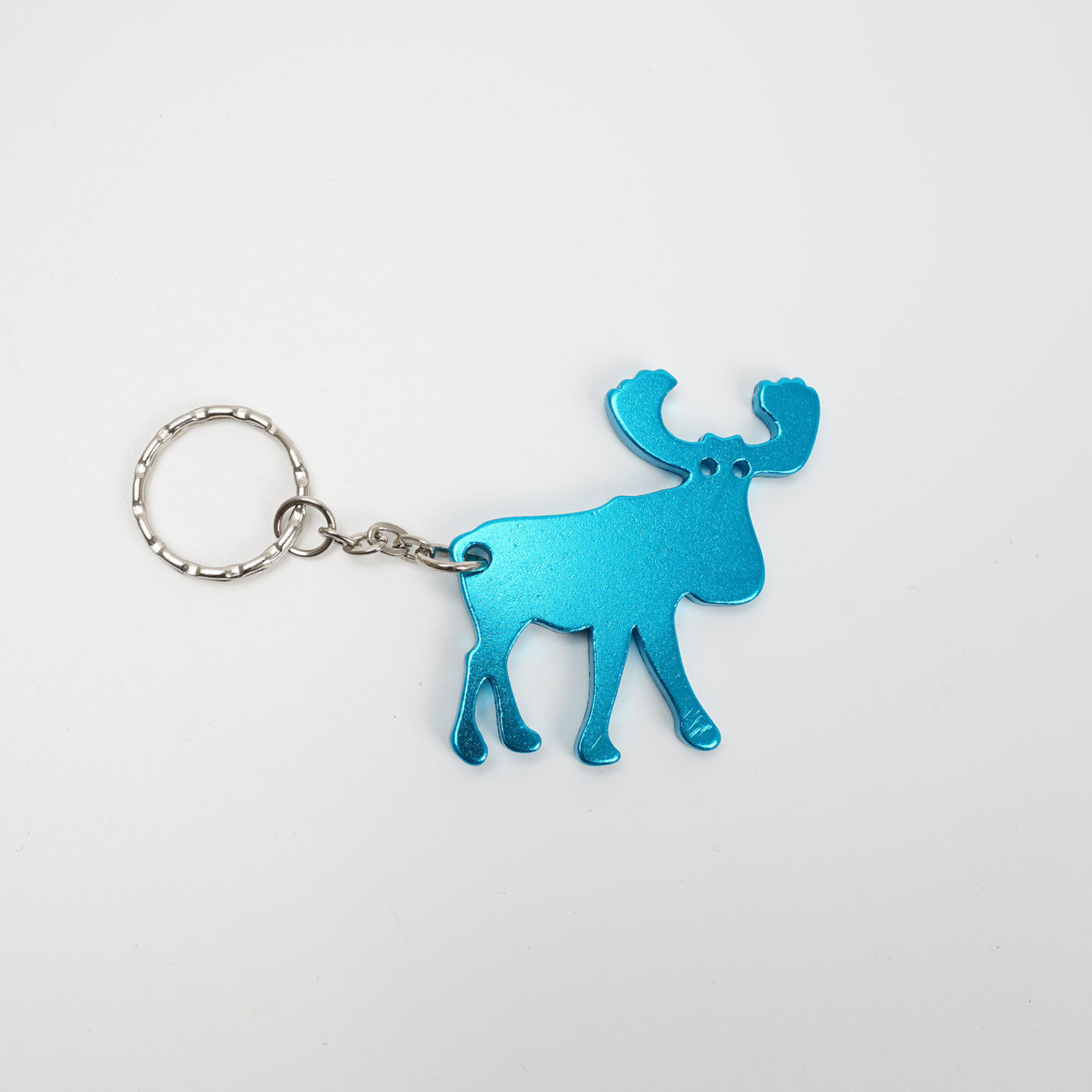Elk Shape Bottle Opener Keychain2
