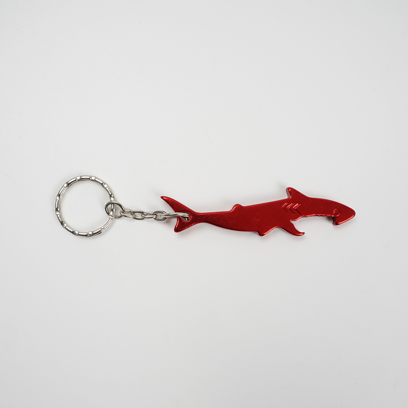 Shark Shaped Bottle Opener Keychain2