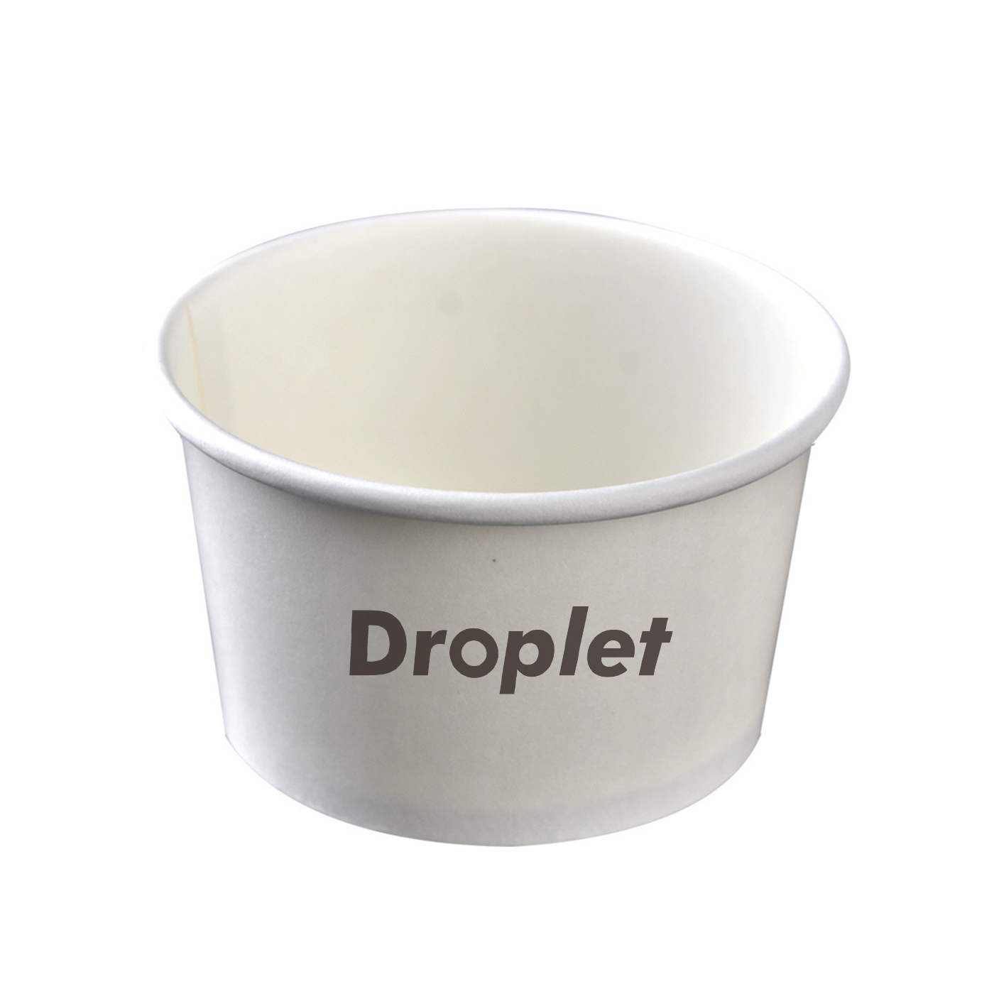 12 oz. Customizable Paper Ice Cream Bowl