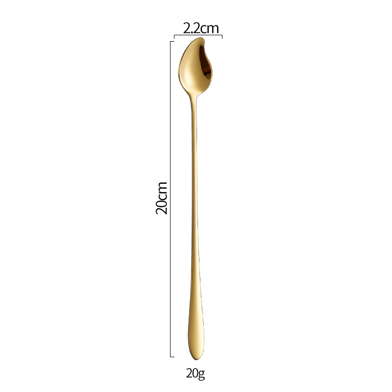 Stainless Steel Long Handle Spoon2