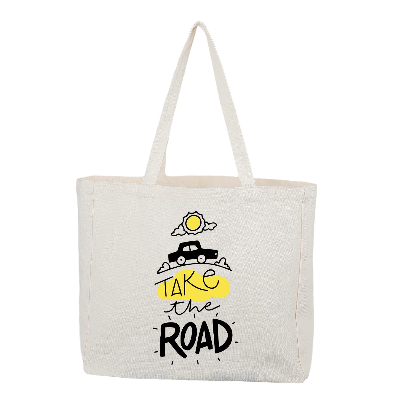 Canvas Shopping Tote Bag