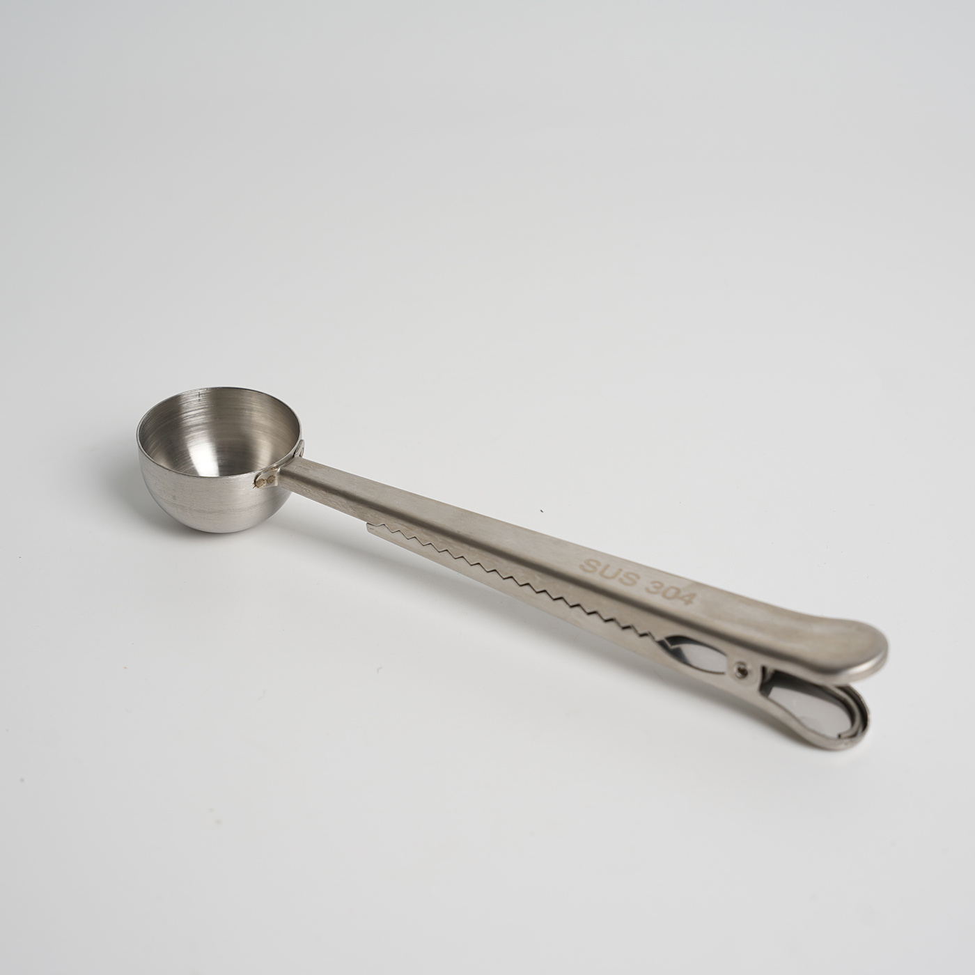 Stainless Steel Coffee Spoon Clip2