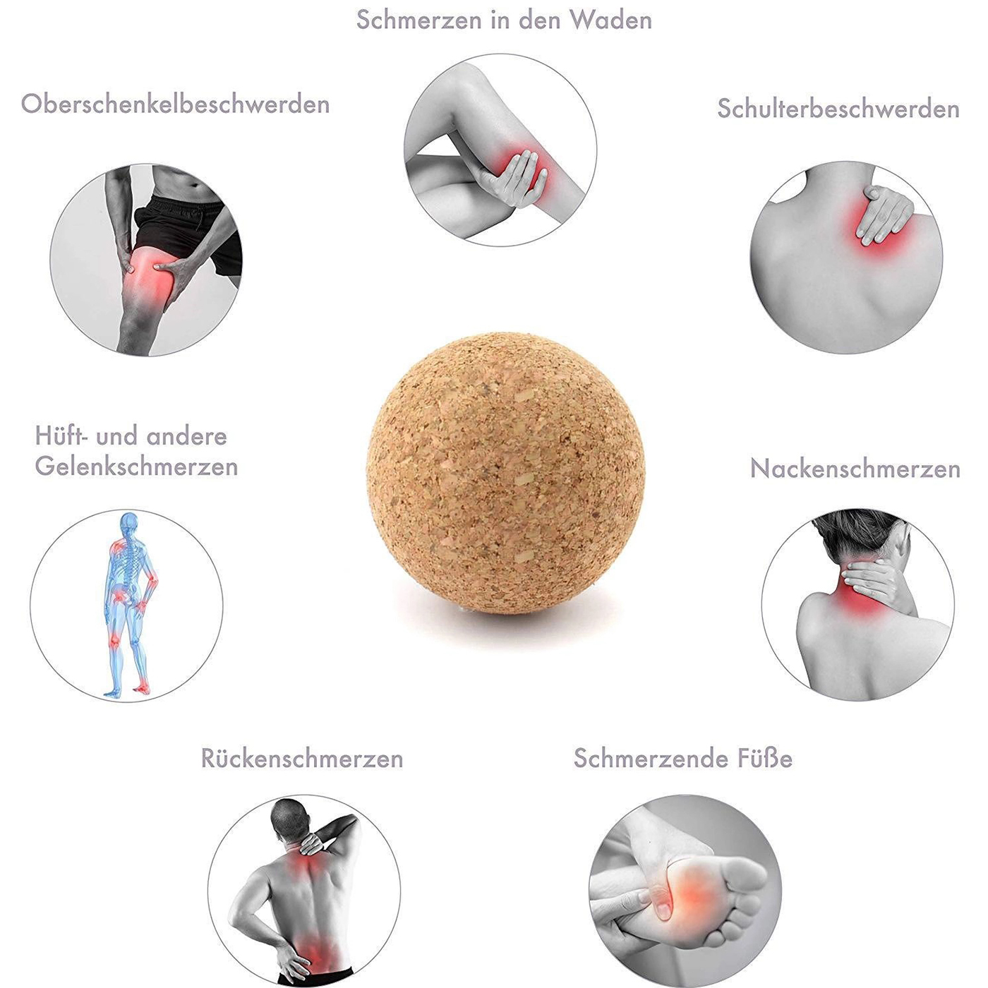 Yoga Cork Massage Ball1