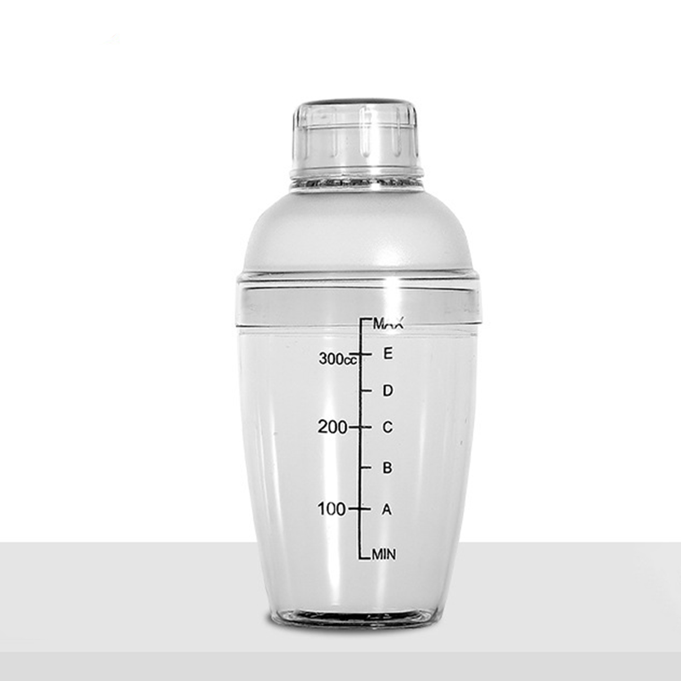 11.8oz. Transparent Cocktail Shaker With Scale3
