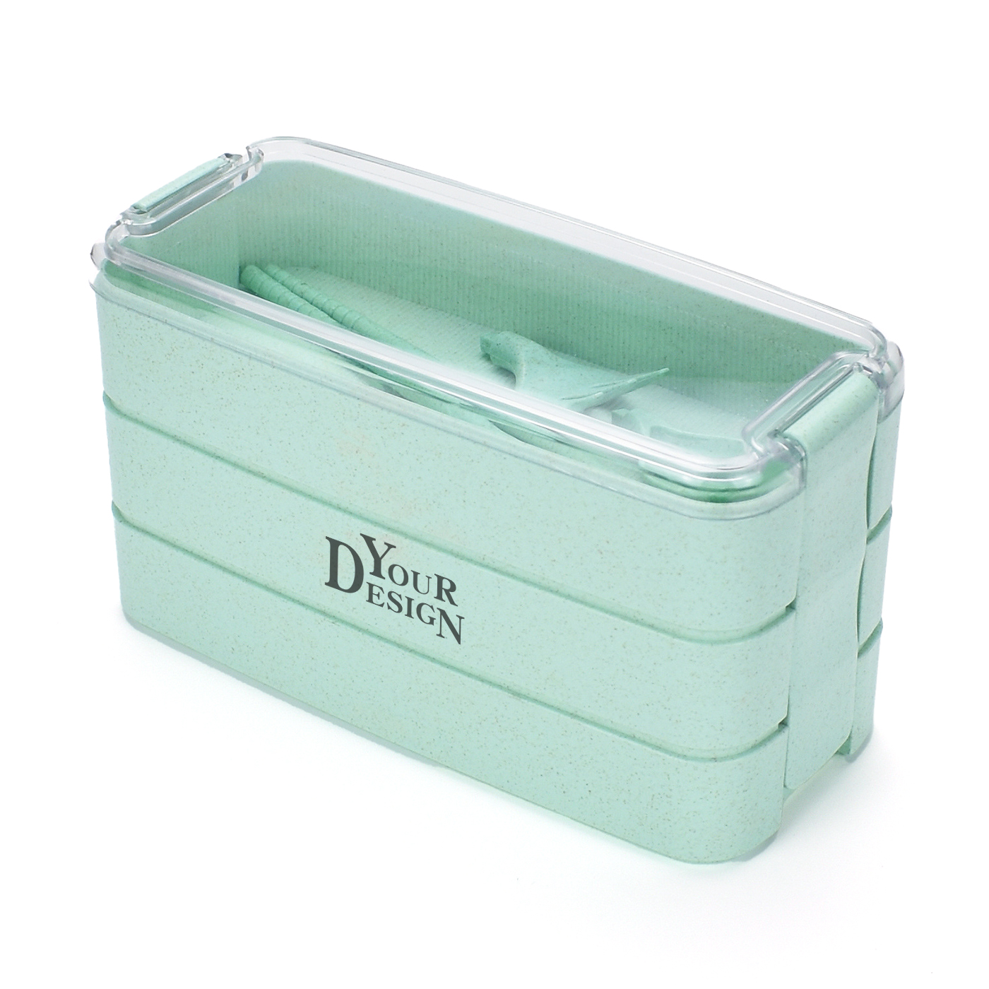 3-layer Wheat Straw Stackable Bento Box1