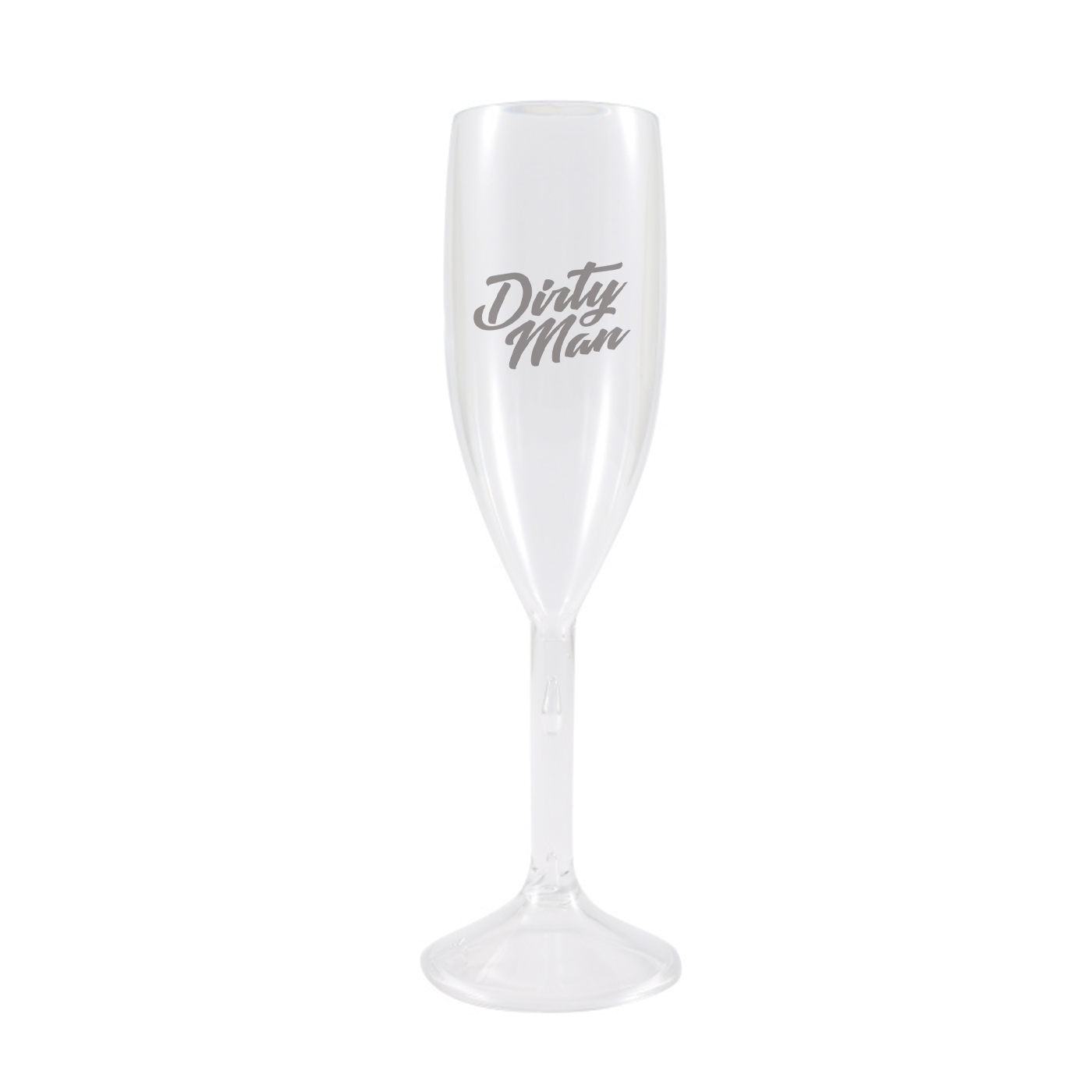 6 oz. Plastic Champagne Glass