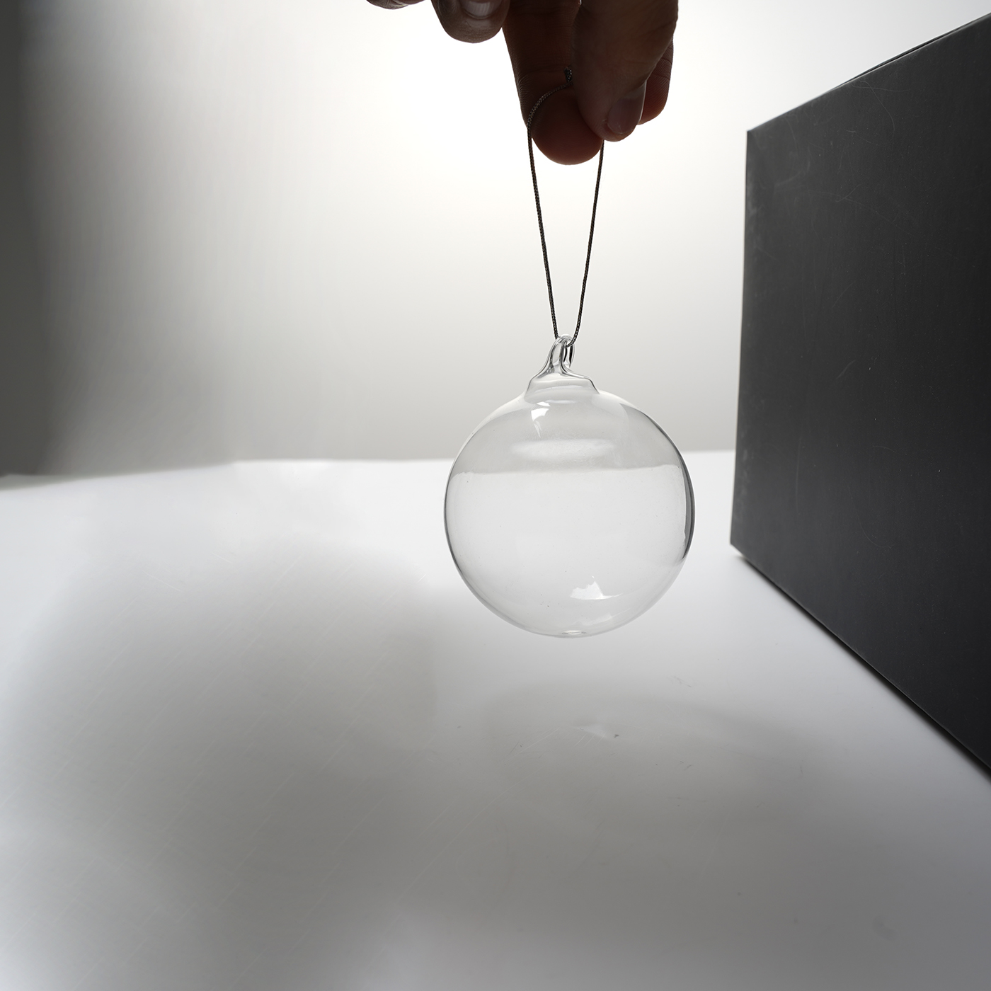 6cm Transparent Pendant Glass Decoration Ball2