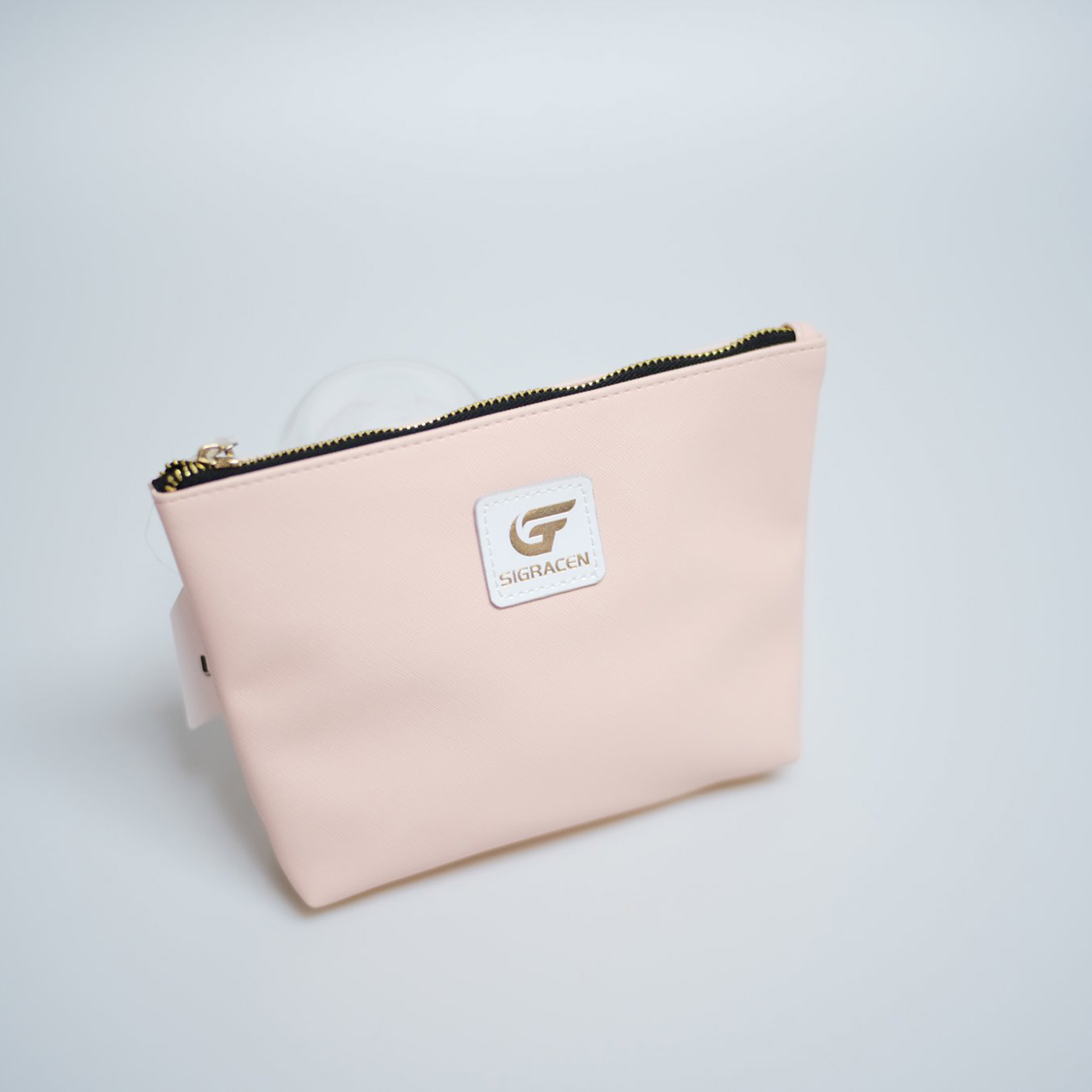 PU Leather Small Travel Cosmetic Bag With Zipper3
