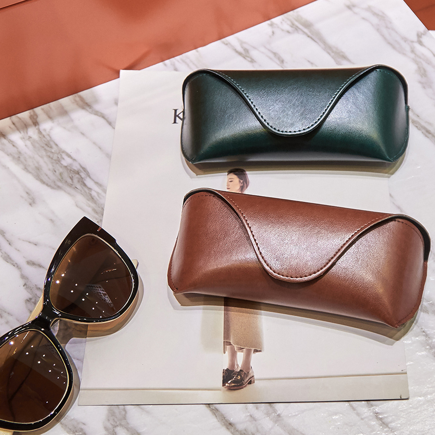 PU Leather Soft Sunglasses Case4