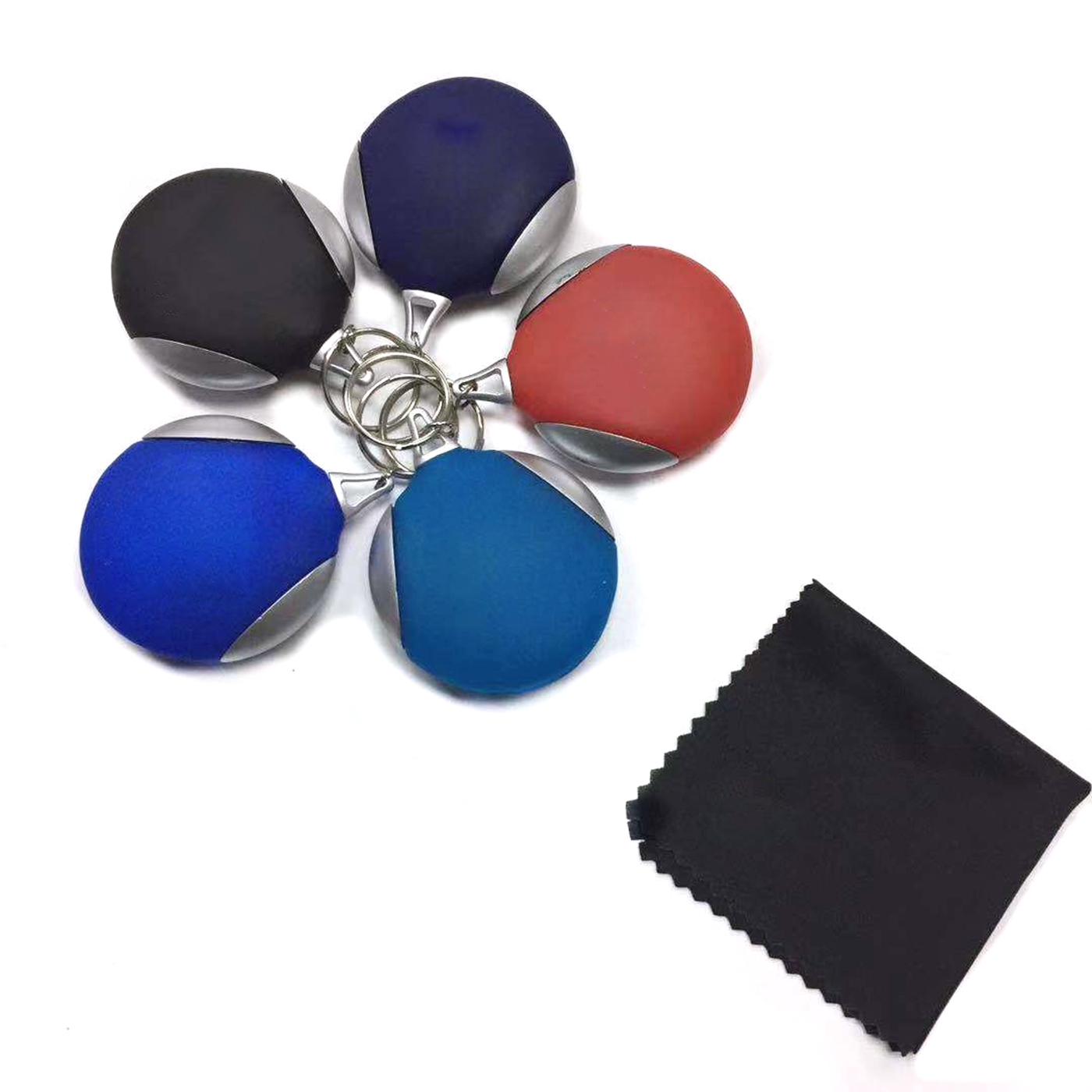 Pocket Microfiber Lens Cloth With Key Chain2