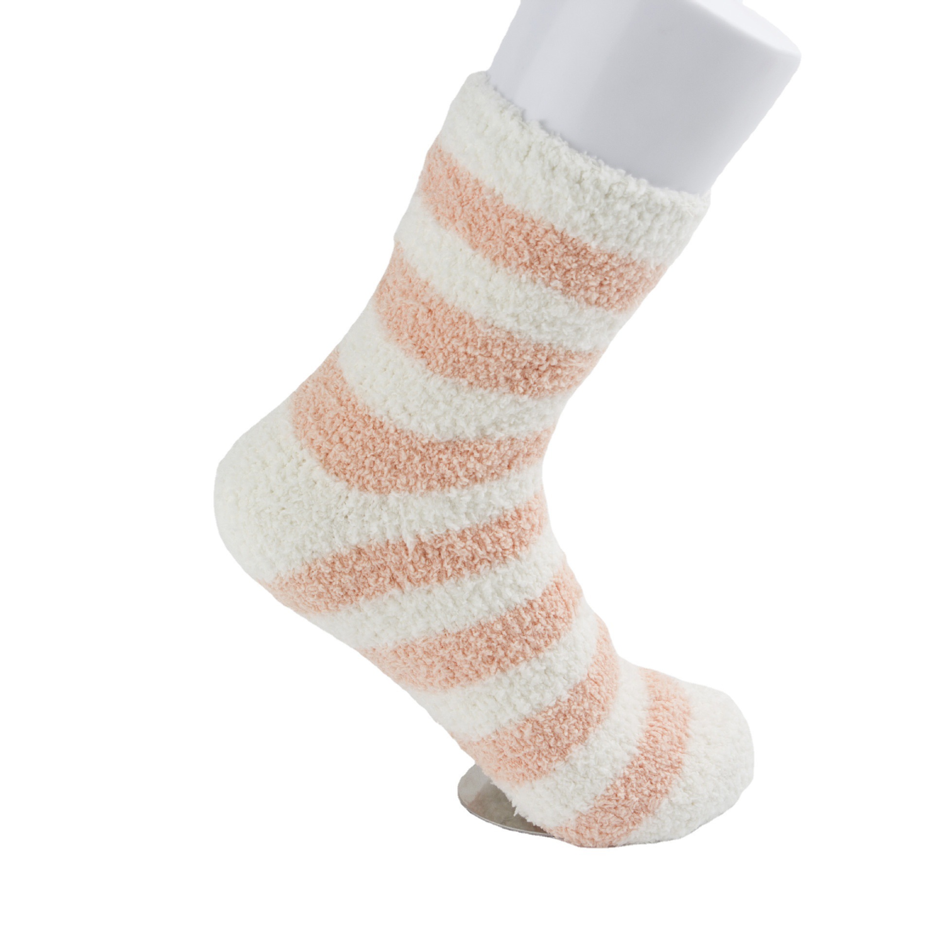 Coral Velvet Floor Socks