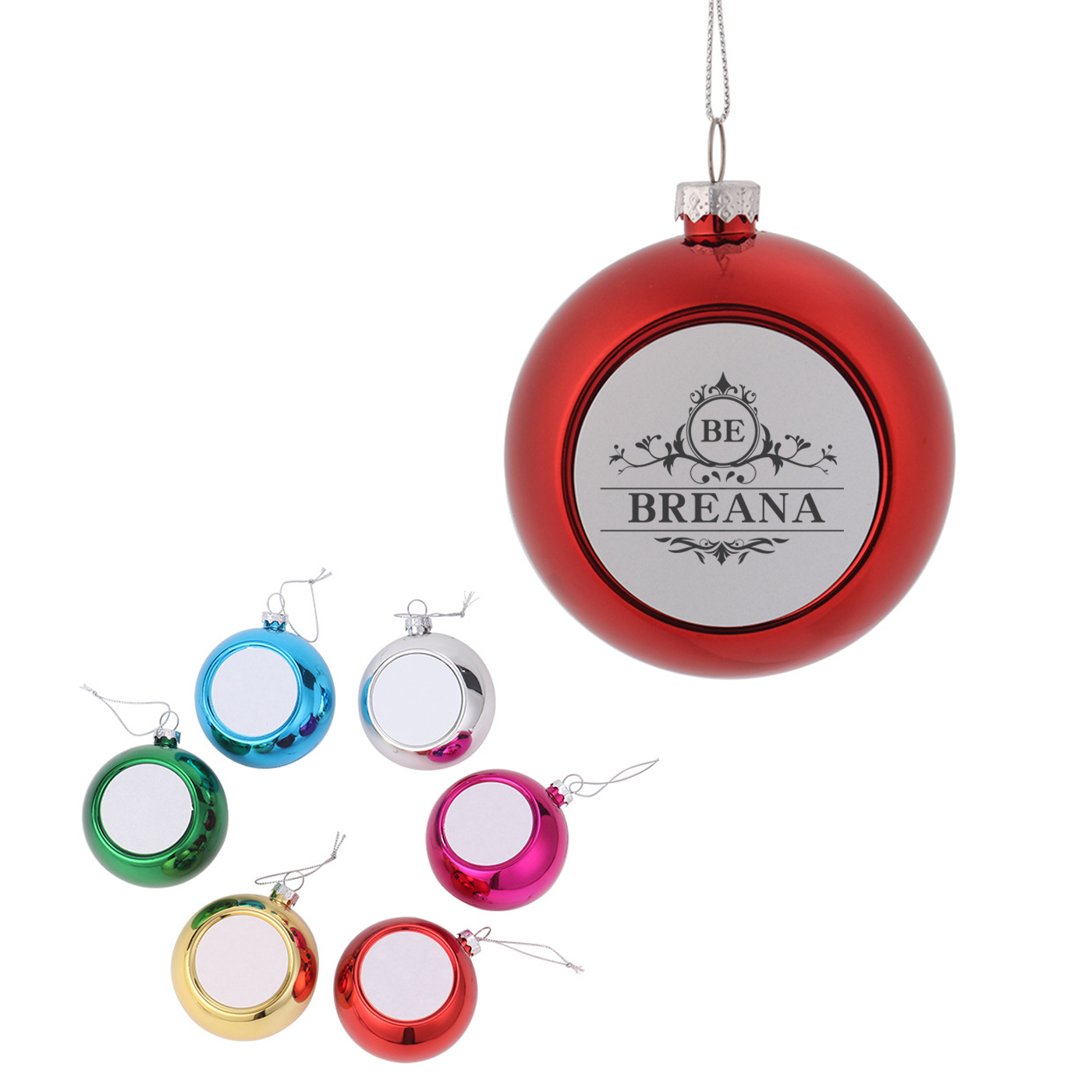 8cm Christmas Ball Ornament