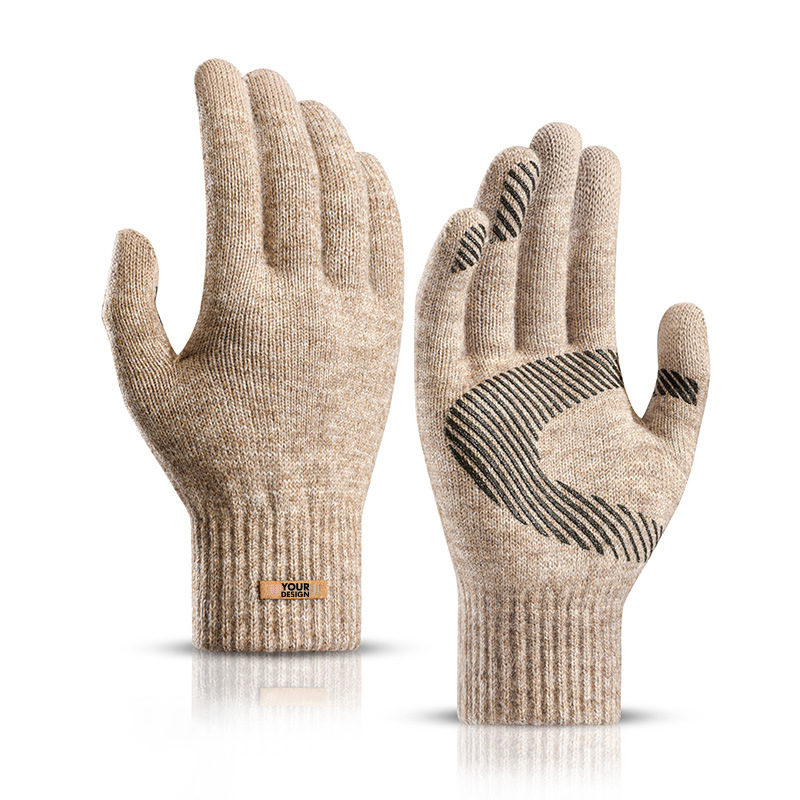 Arctic Fleece Knitted Gloves1